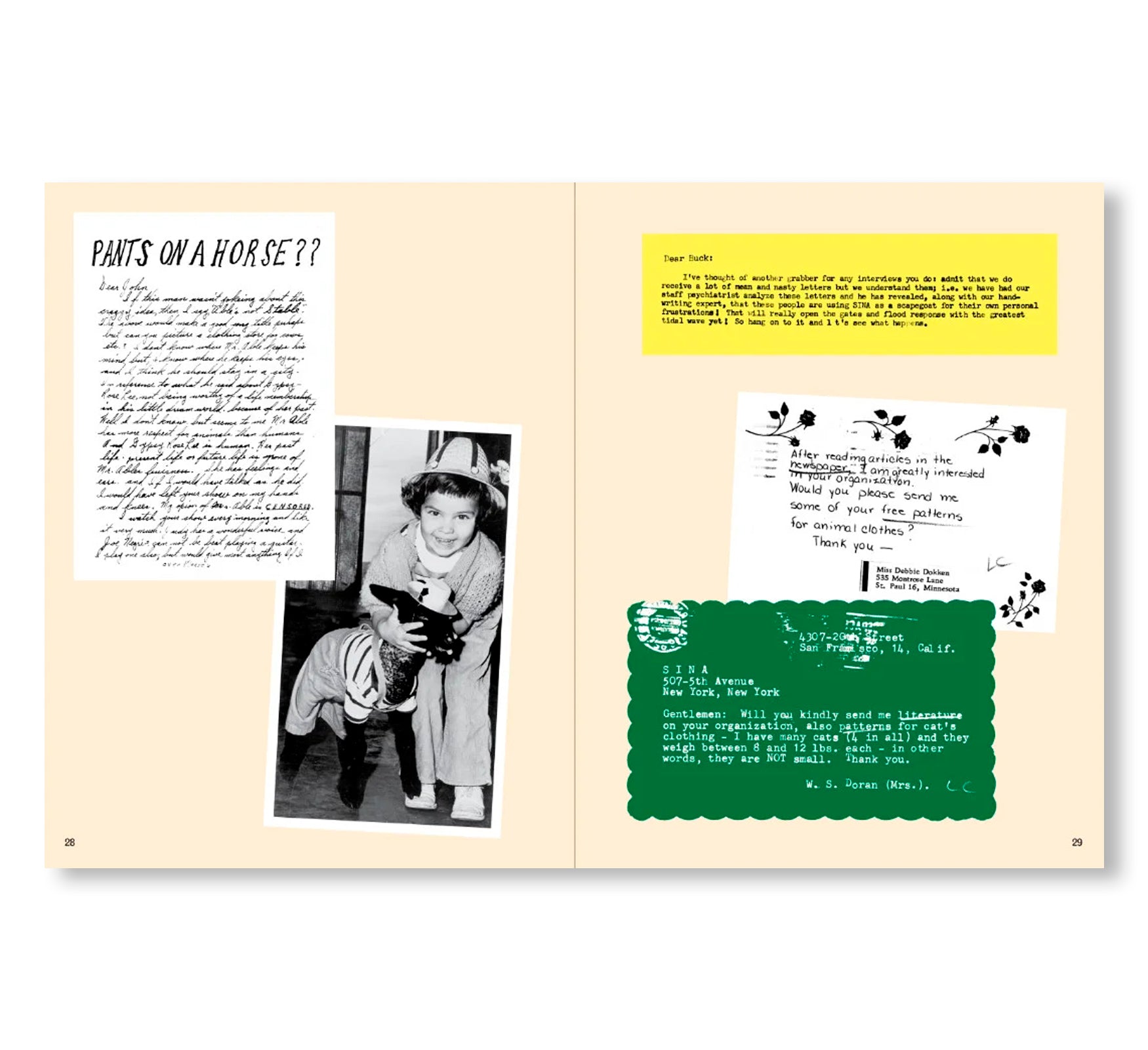 INSIDE SINA: THE SOCIETY FOR INDECENCY TO NAKED ANIMALS by Alan & Jeanne Abel