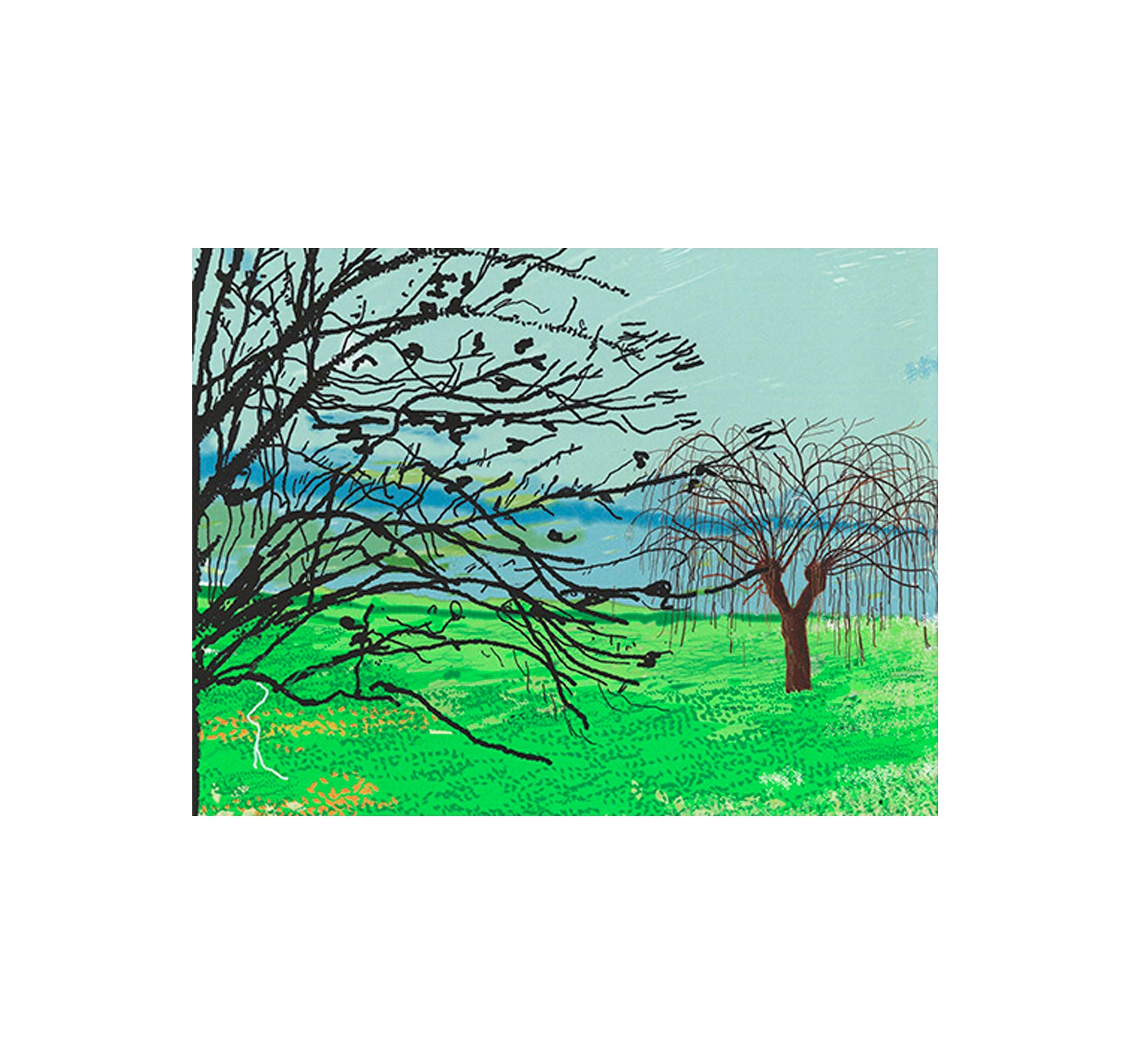 DAVID HOCKNEY: A YEAR IN NORMANDIE AND SOME OTHER THOUGHTS ABOUT PAINTING by David Hockney