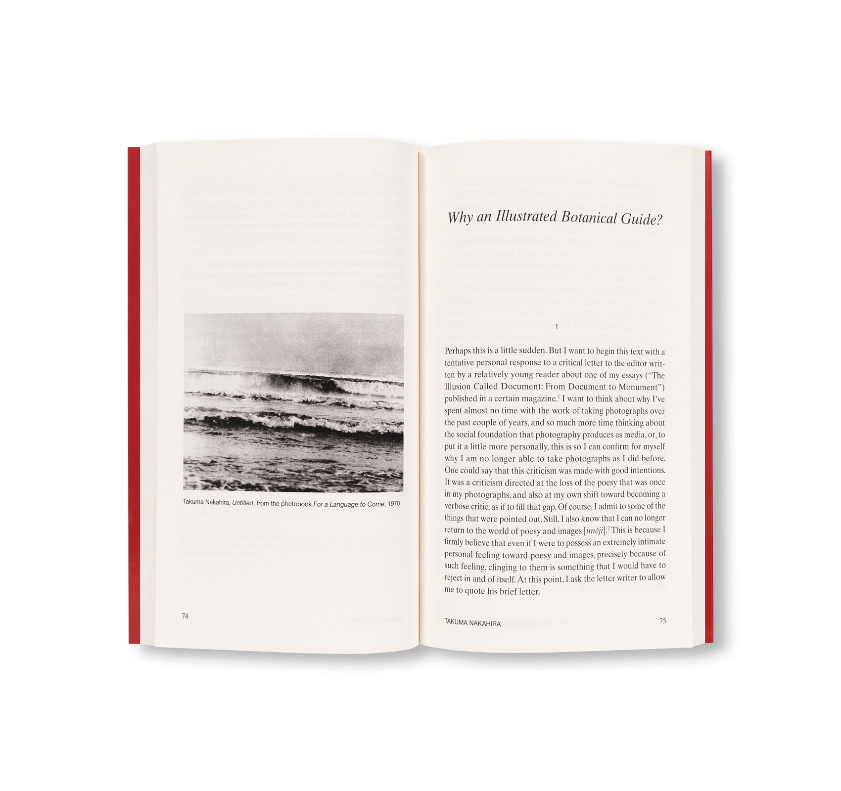 AT THE LIMITS OF THE GAZE: SELECTED WRITINGS BY TAKUMA NAKAHIRA by Takuma Nakahira