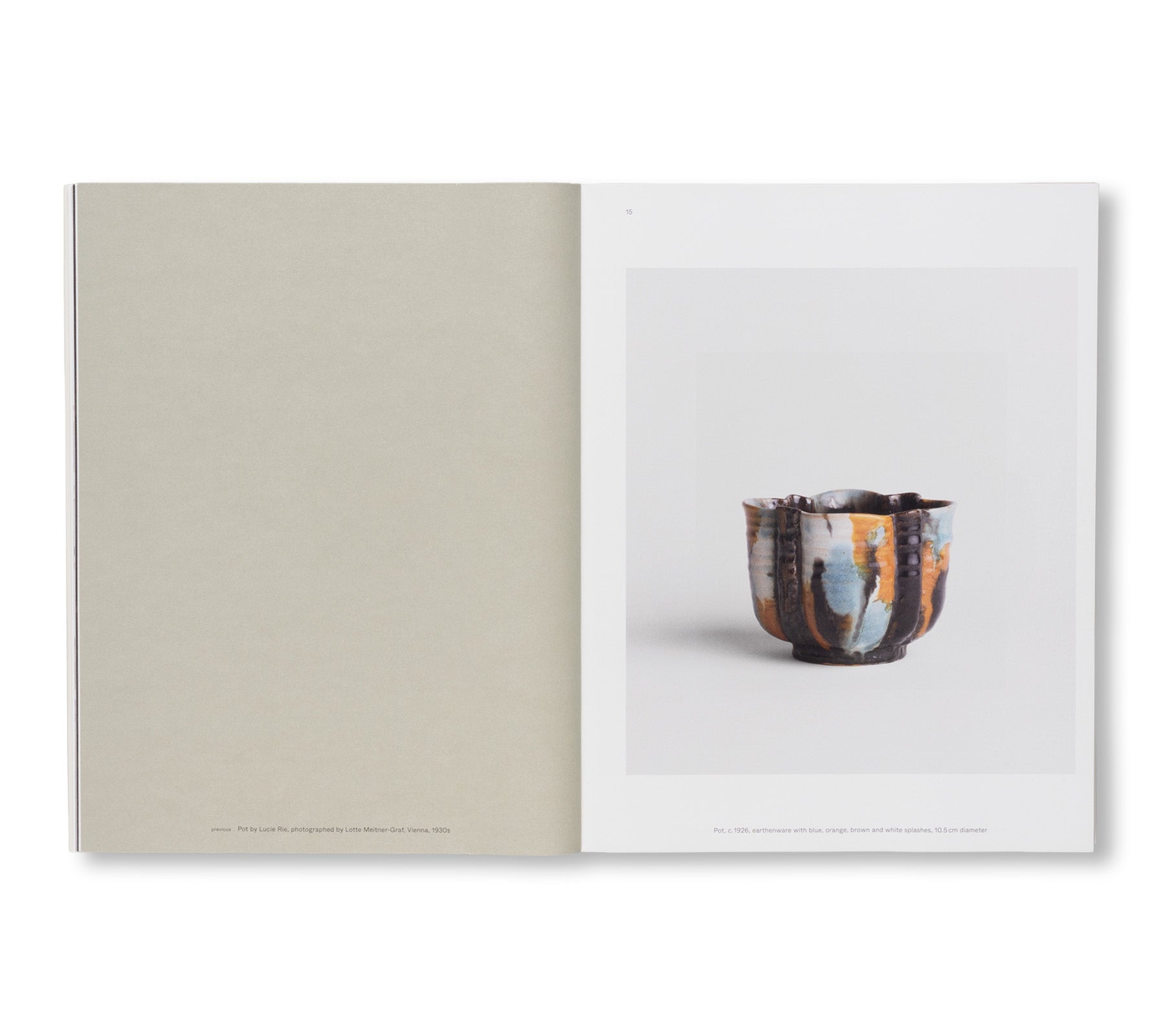 LUCIE RIE: THE ADVENTURE OF POTTERY by Lucie Rie