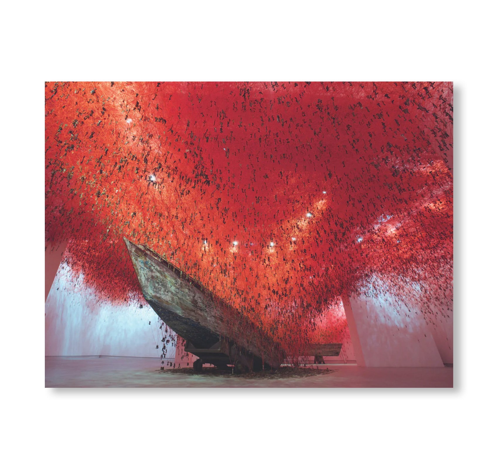 THREADS OF LIFE by Chiharu Shiota