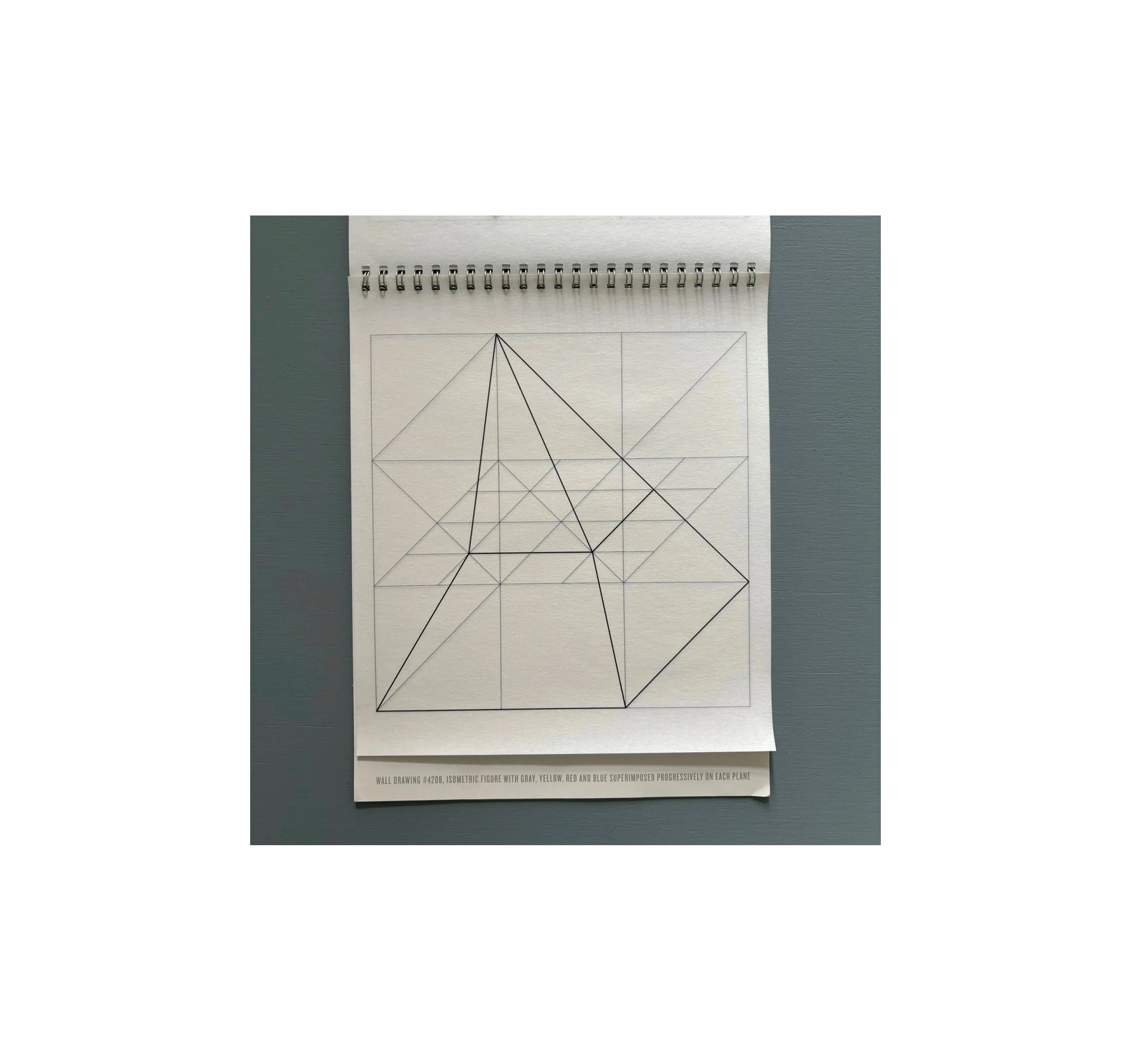 FORMS DERIVED FROM A CUBE - PACE WILDENSTEIN 2009 by Sol LeWitt