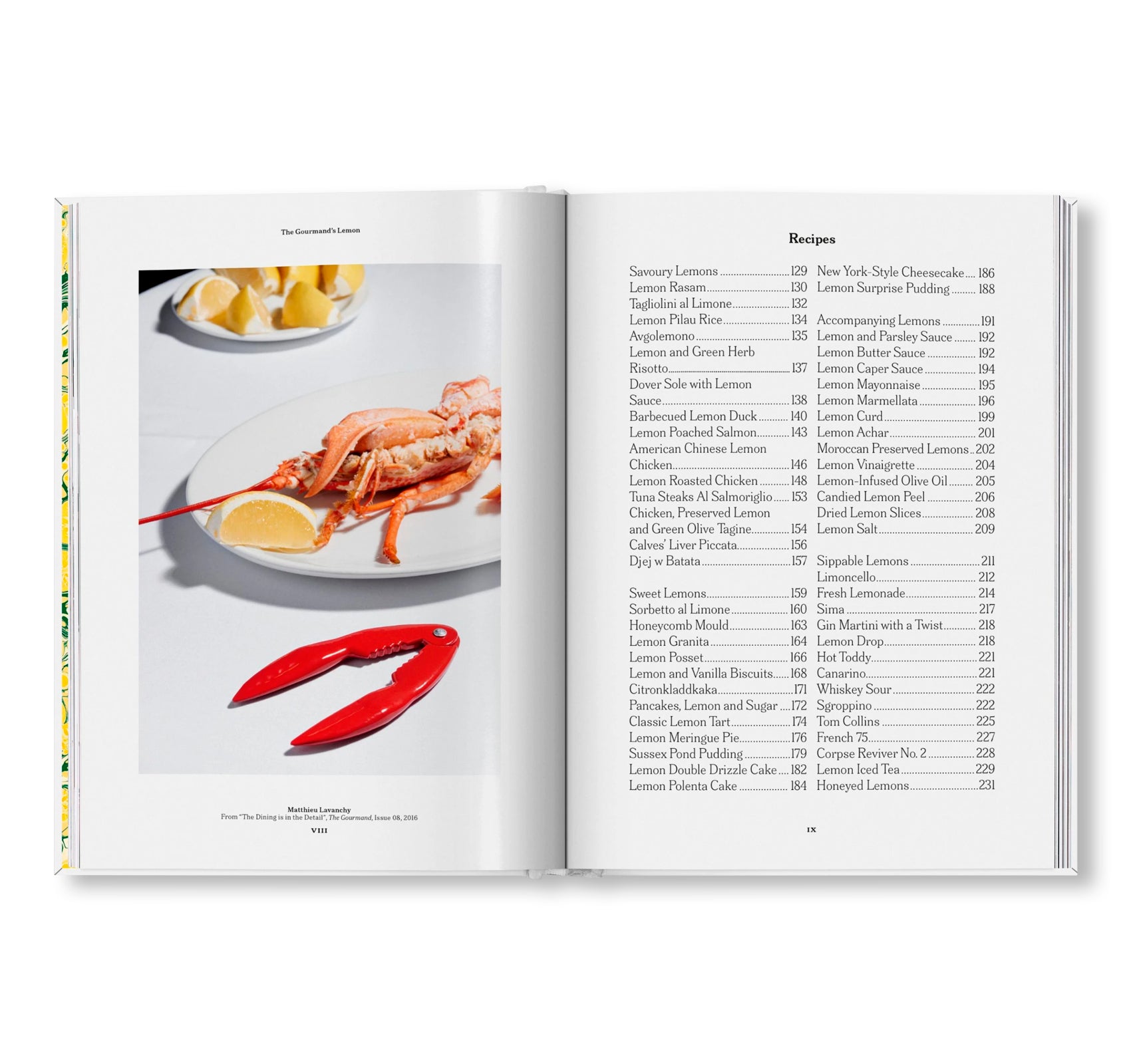 THE GOURMAND'S LEMON. A COLLECTION OF STORIES AND RECIPES by The Gourmand