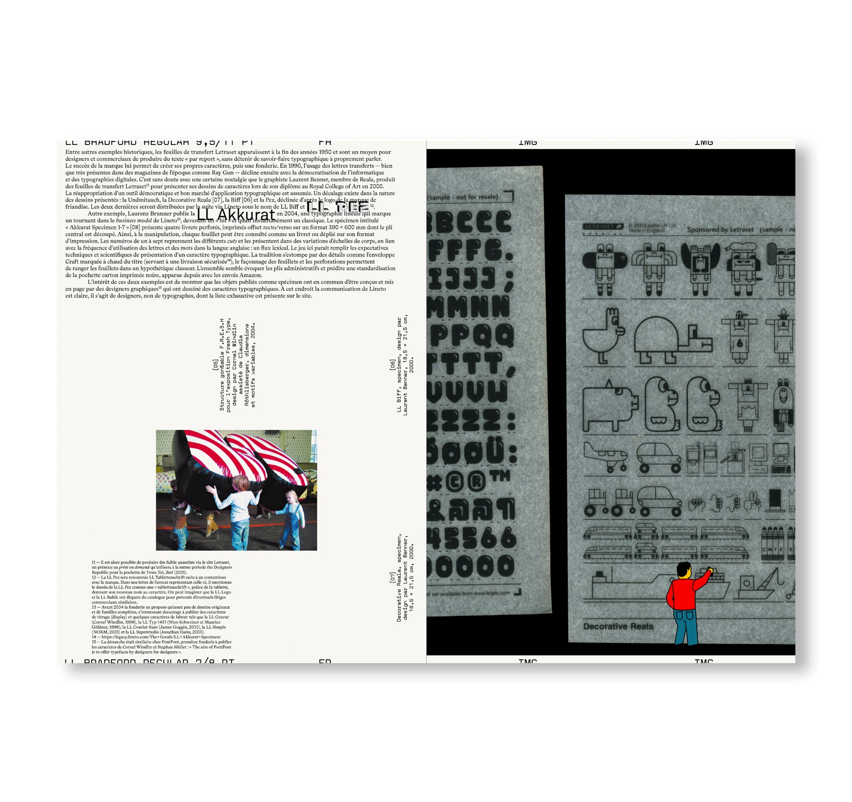 REVUE FAIRE – TO LOOK AT THINGS #30 BIS – TYPES OF TYPES: THE TYPOGRAPHIC SPECIMEN BY LINETO