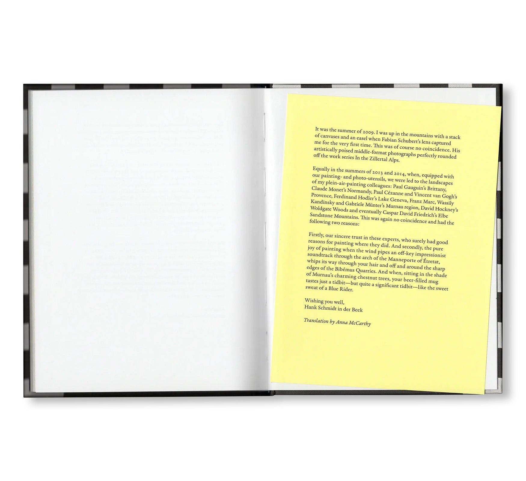 UND IM SOMMER TU ICH MALEN by Fabian Schubert, Hank Schmidt in der Beek [THIRD EDITION]