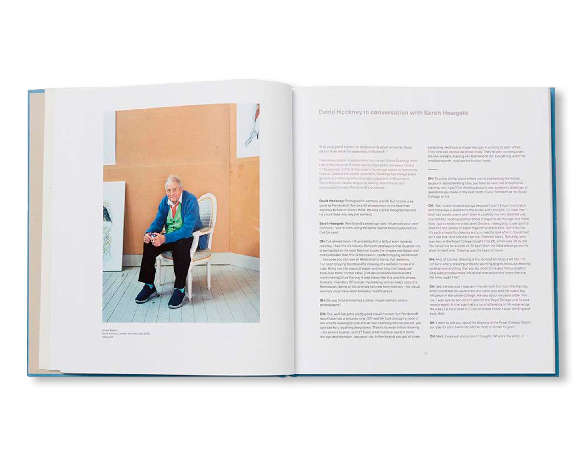 DRAWING FROM LIFE by David Hockney [SALE]