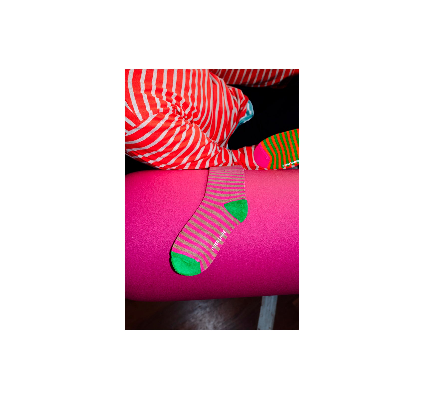 APARTAMENTO X PETER SHIRE SOCKS by Peter Shire
