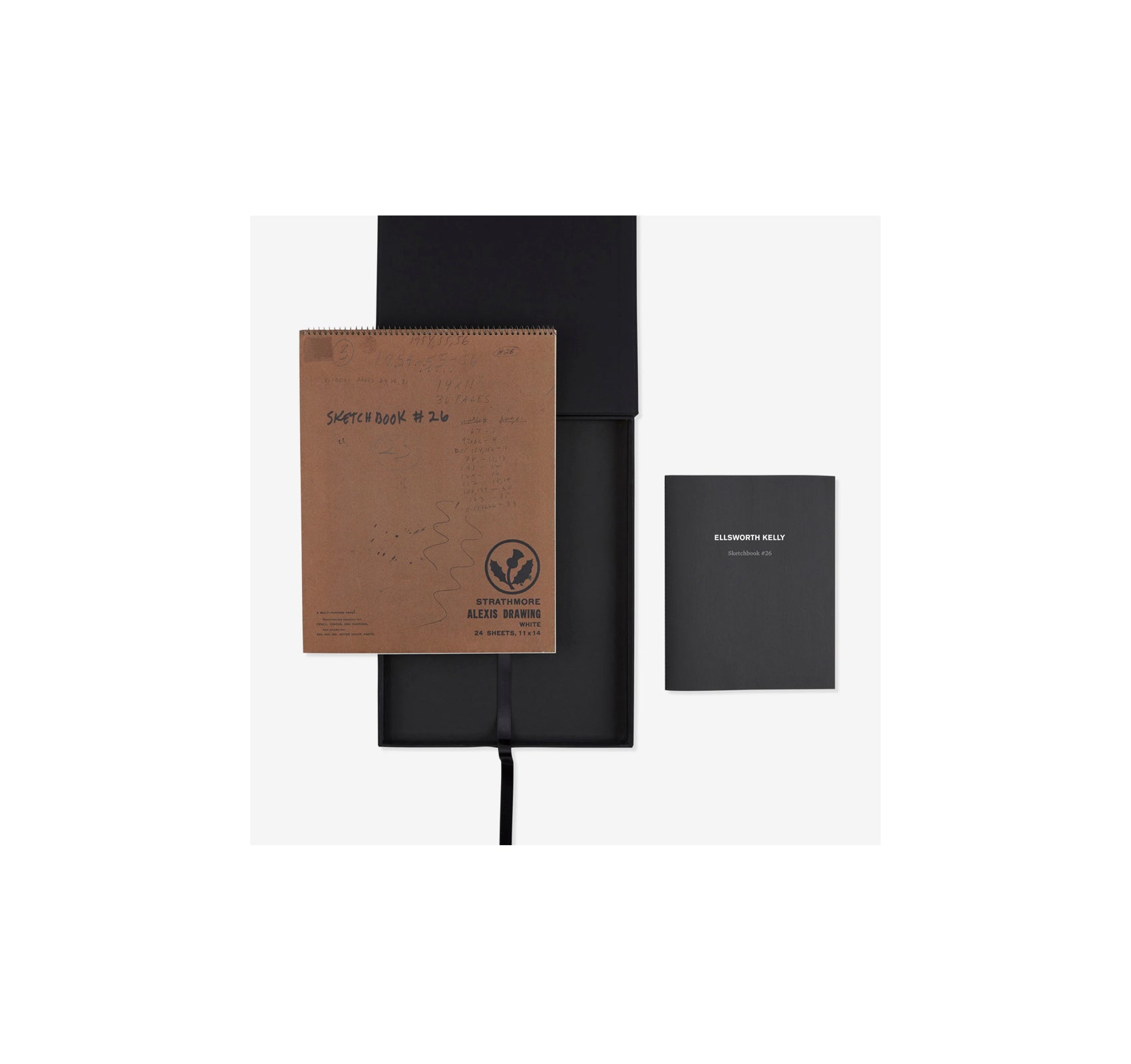 ELLSWORTH KELLY: SKETCHBOOK #26 by Ellsworth Kelly [LIMITED / FACSIMILE EDITION]