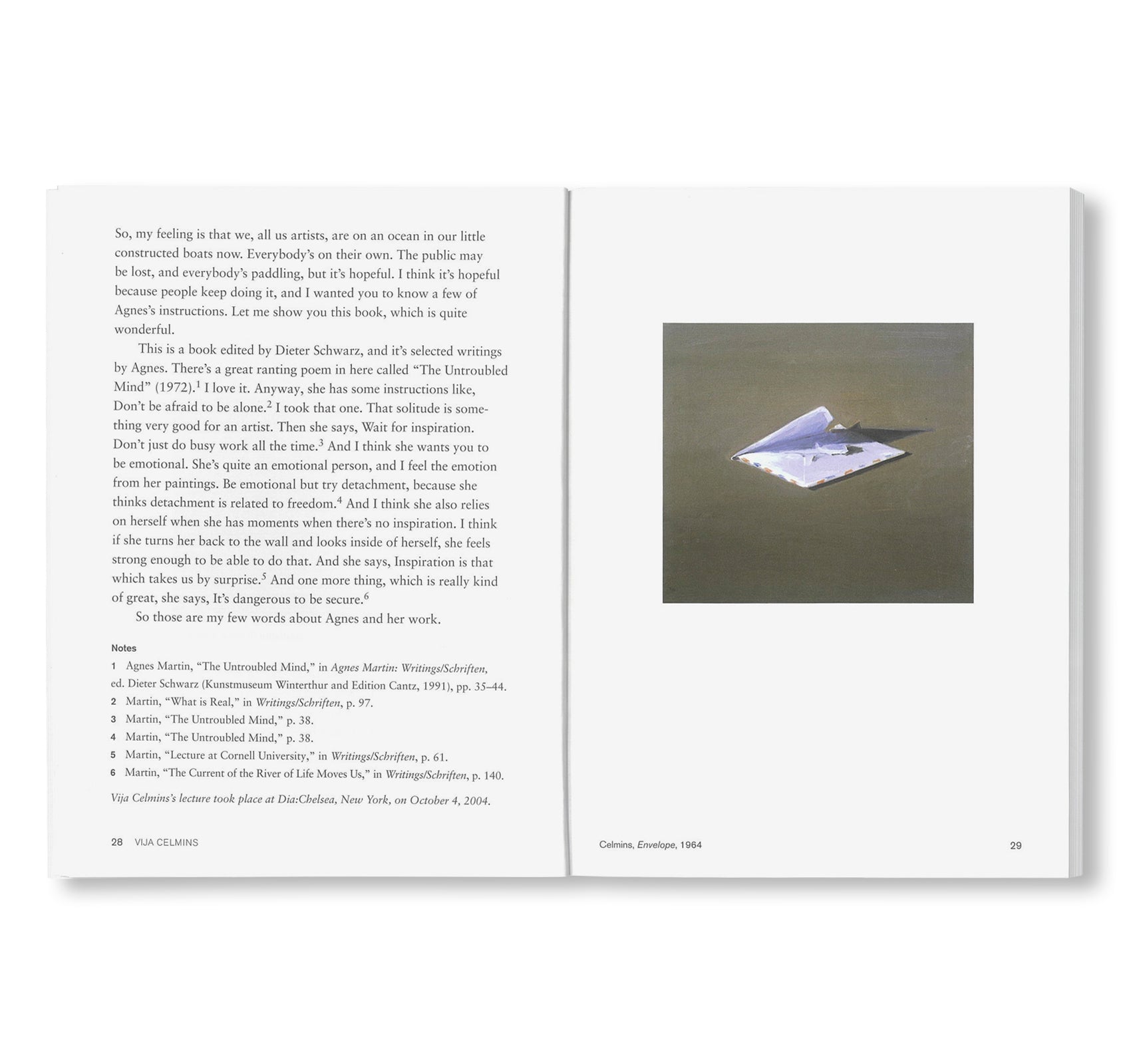ARTISTS ON AGNES MARTIN