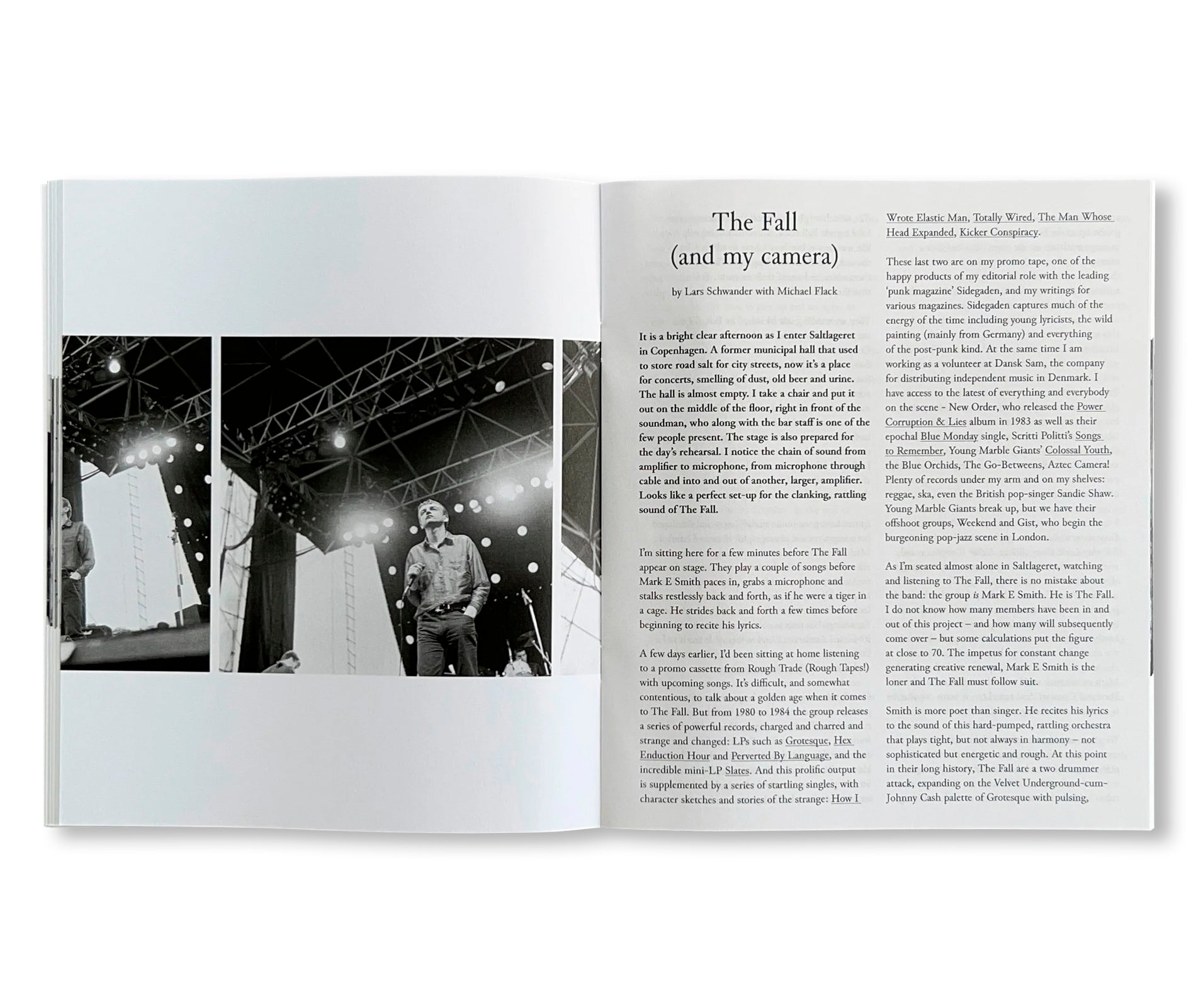 THE FALL (AND MY CAMERA) by Lars Schwander [SECOND PRINTING]