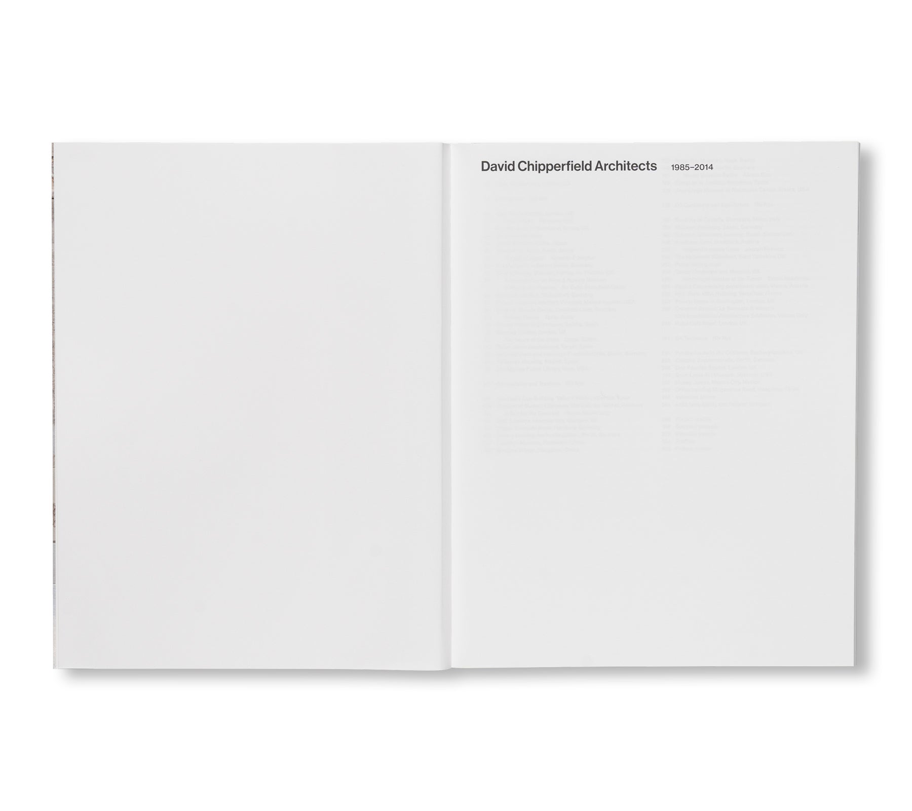 DAVID CHIPPERFIELD ARCHITECTS: VOL. 1: 1985-2014 / VOL. 2: 2015-2024 by David Chipperfield