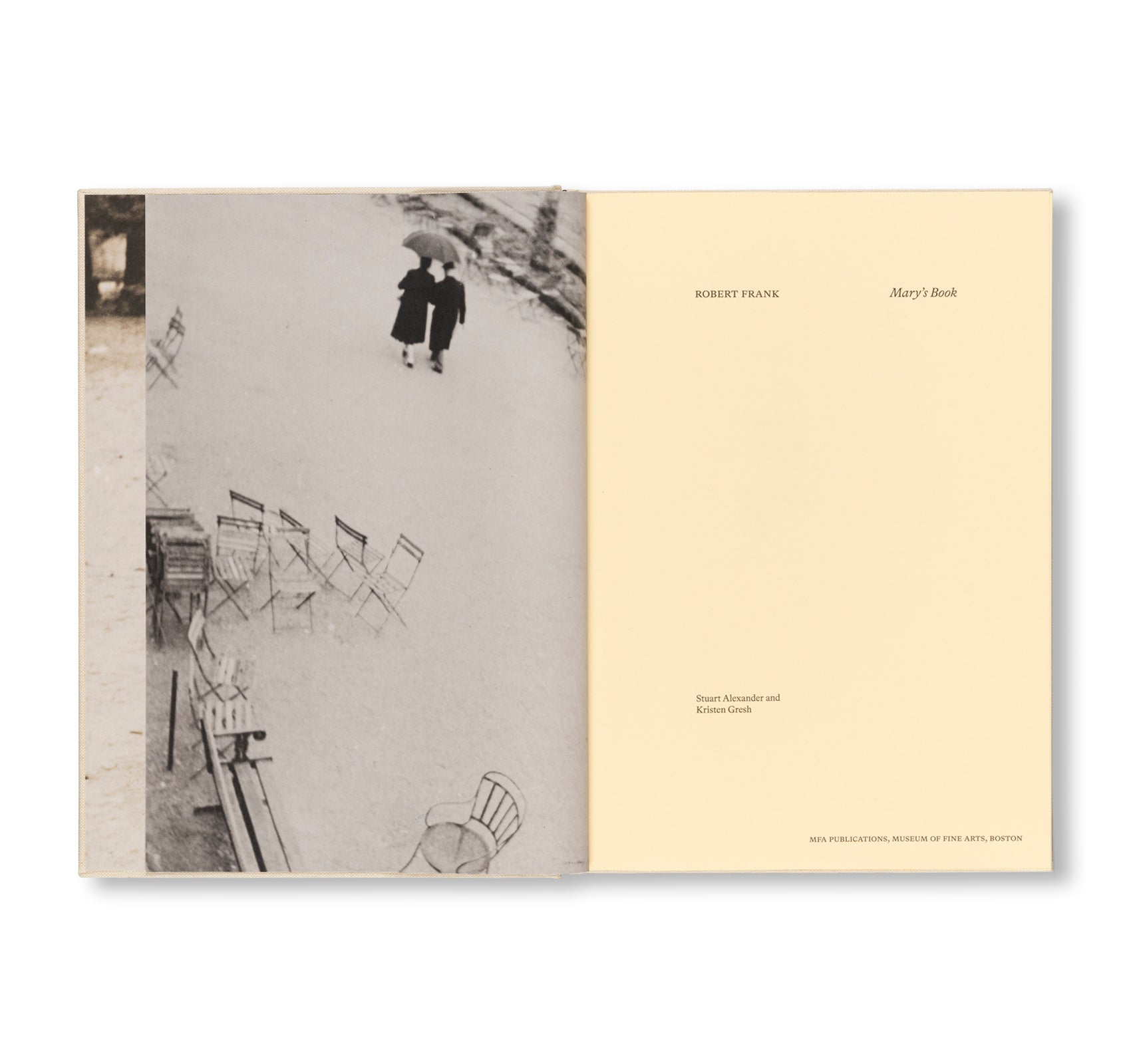 MARY’S BOOK by Robert Frank
