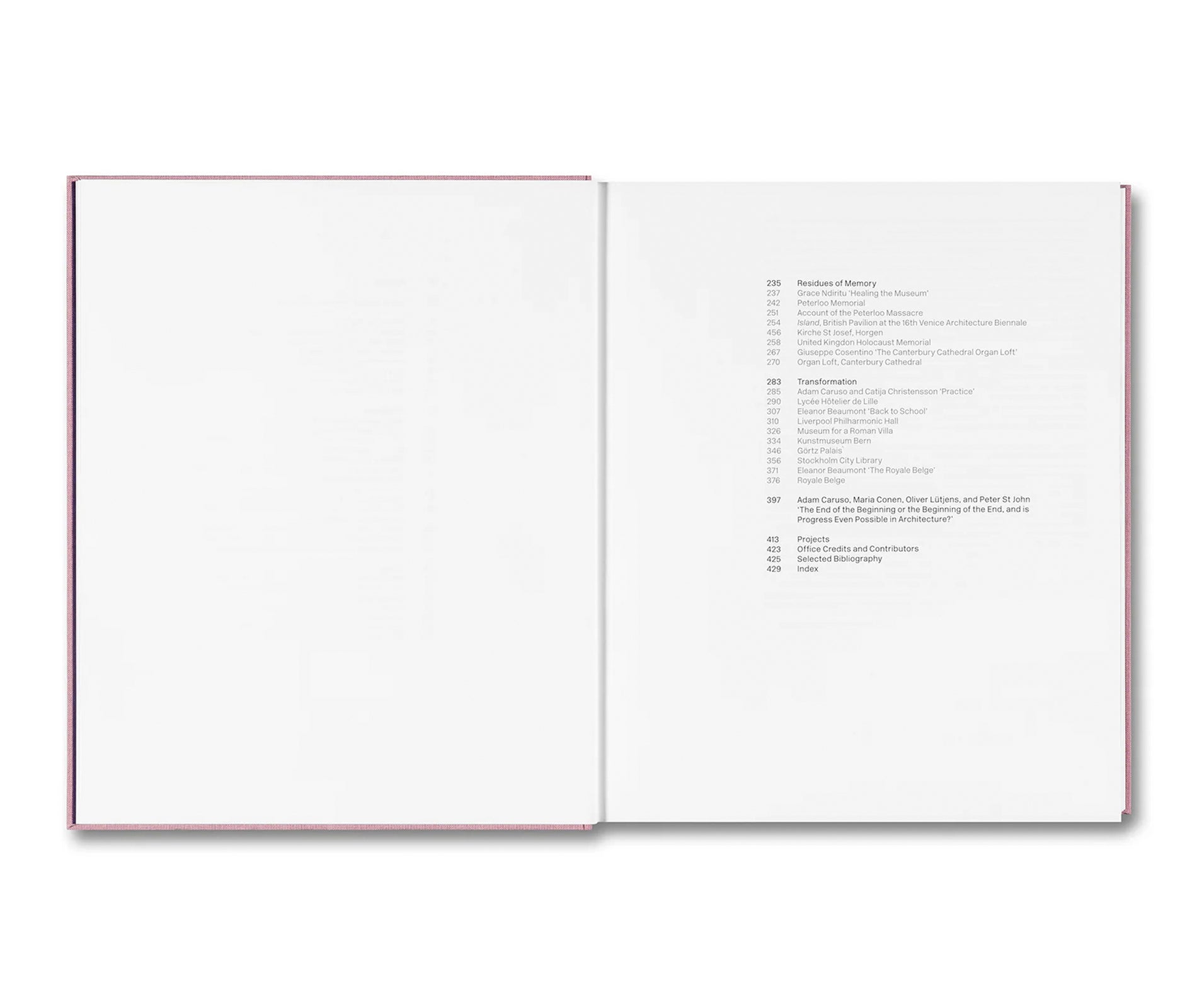 COLLECTED WORKS: VOLUME 3 2010–2020 by Caruso St John