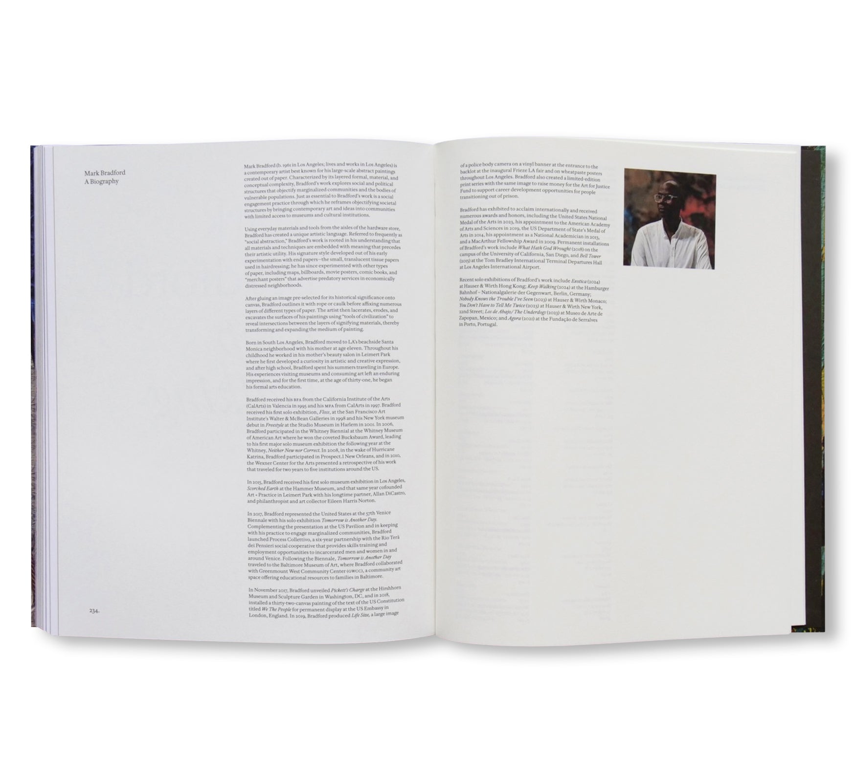 KEEP WALKING by Mark Bradford