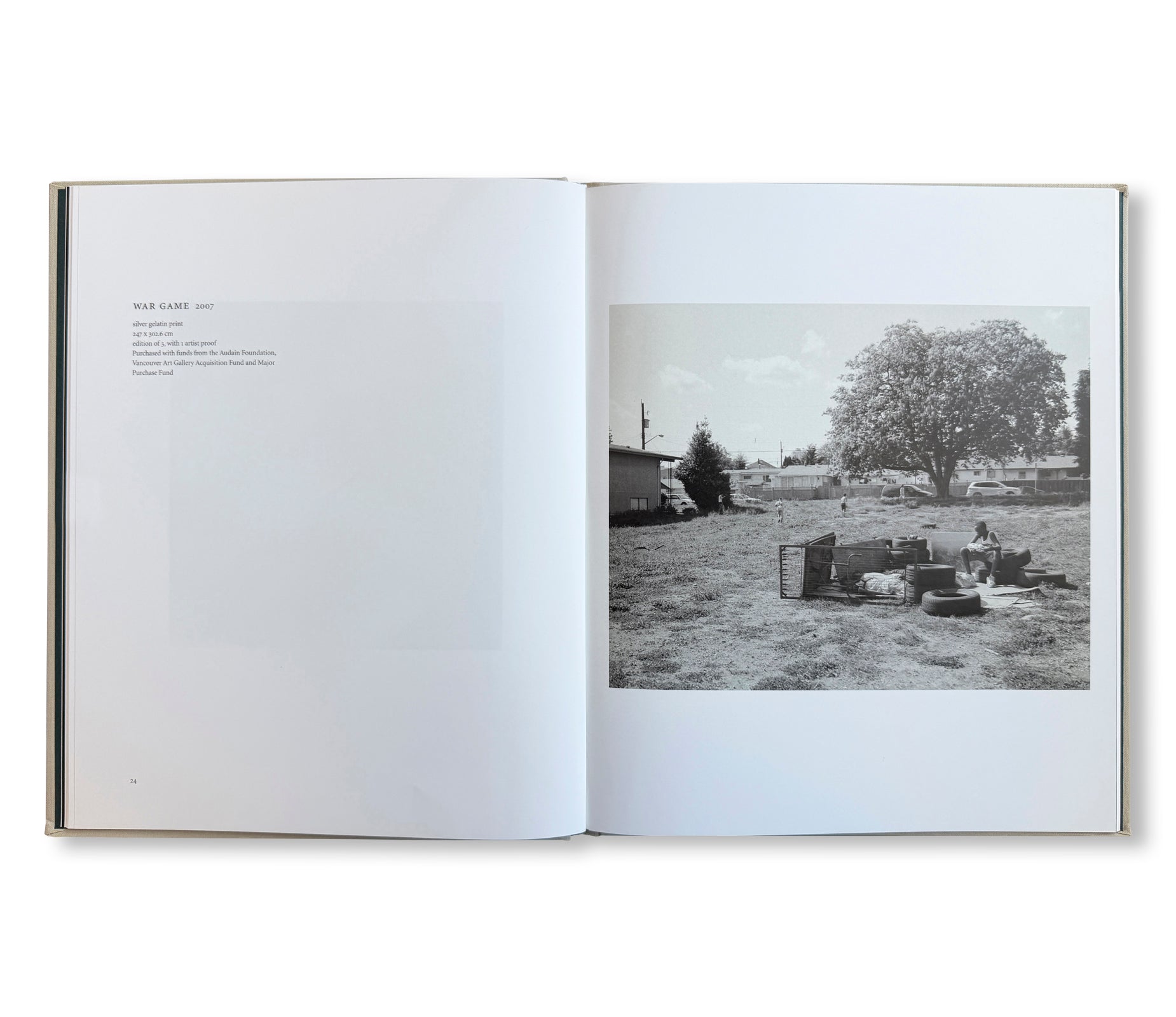 JEFF WALL: VANCOUVER ART GALLERY COLLECTION by Jeff Wall