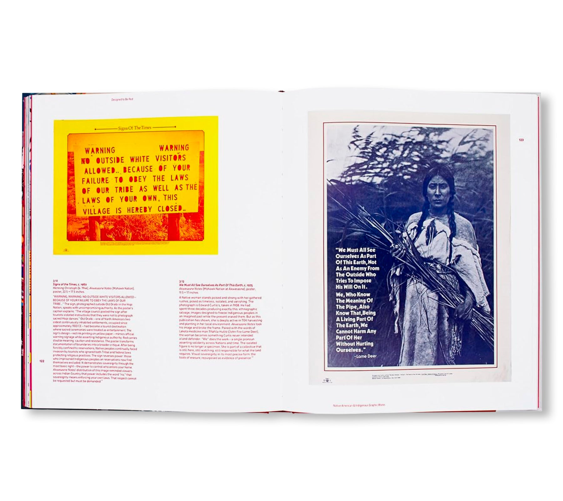 DESIGNED TO BE RED: NATIVE AMERICAN AND INDIGENOUS GRAPHIC WORK