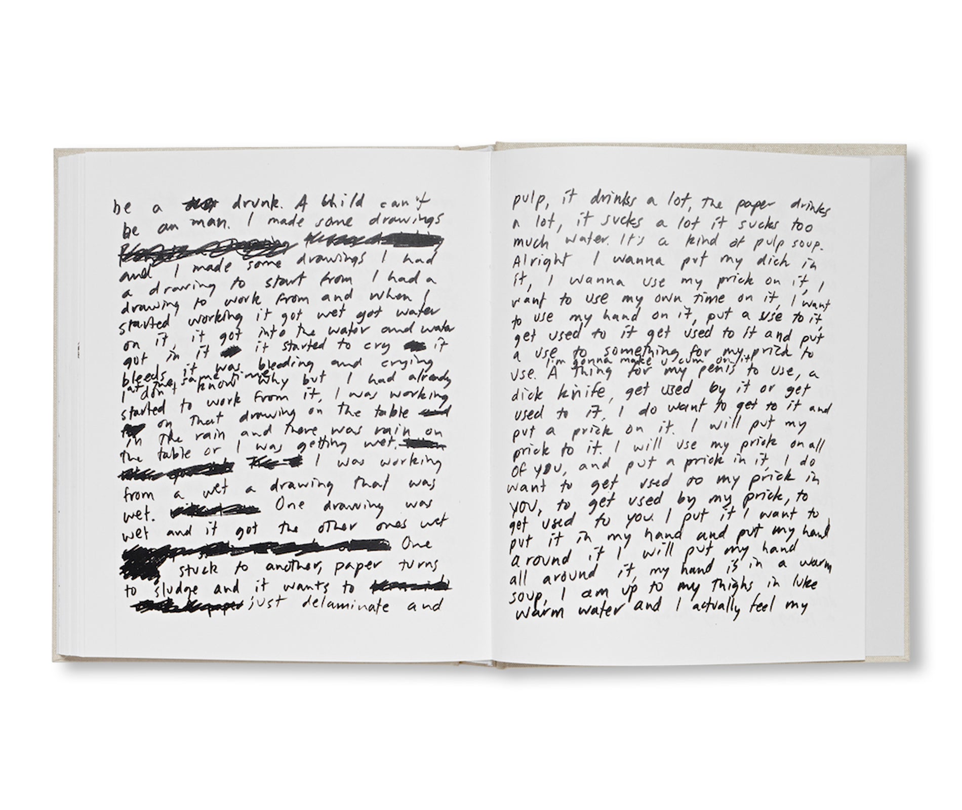 WORKING DRAWING by Oscar Tuazon [ENGLISH EDITION / SIGNED / NUMBERED]