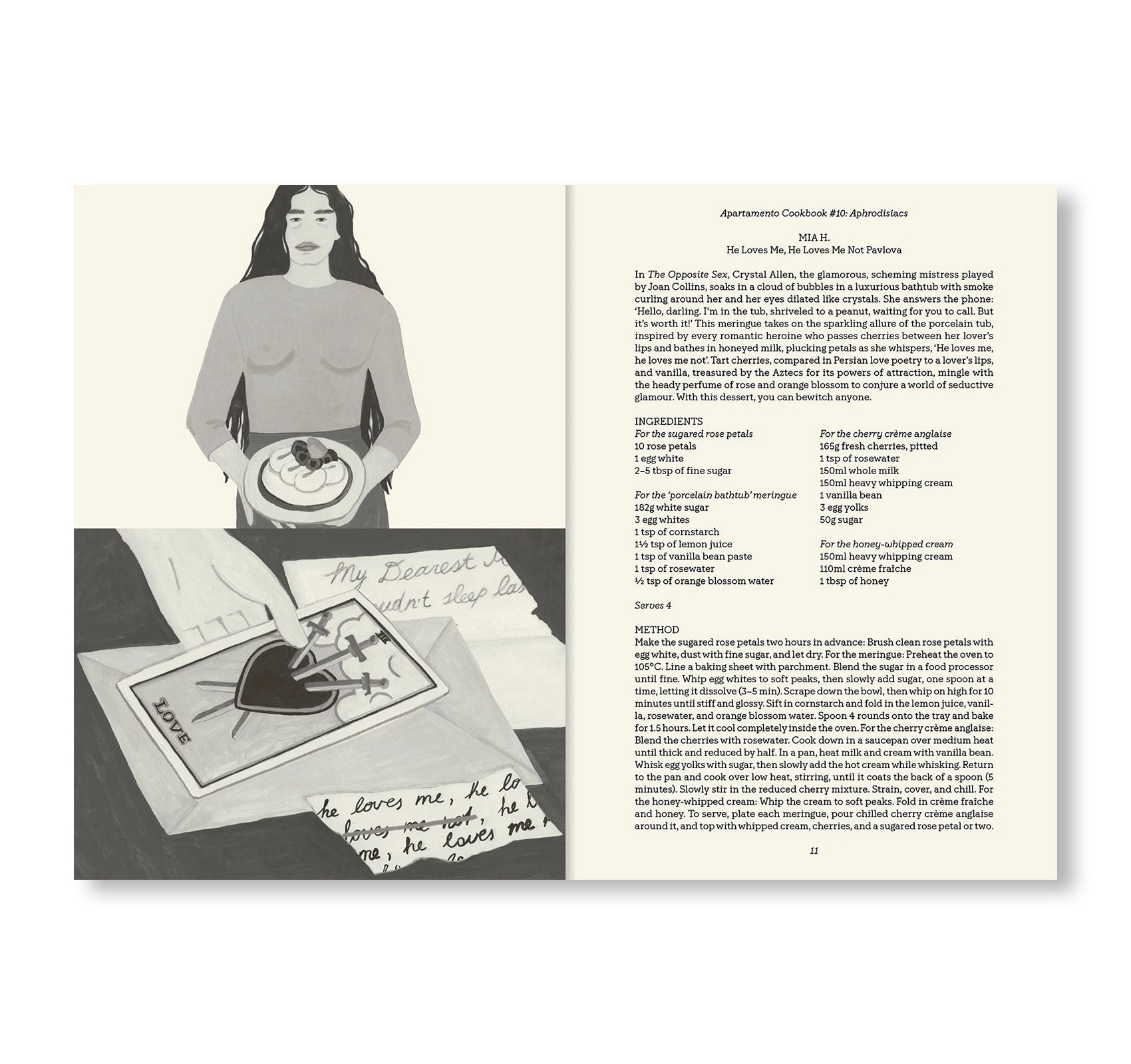 APARTAMENTO COOKBOOK #10: APHRODISIACS