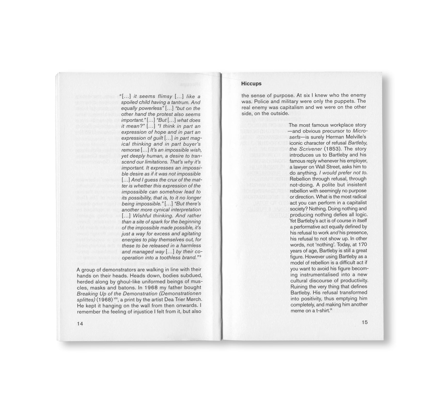 WRITINGS by Jakob Kolding