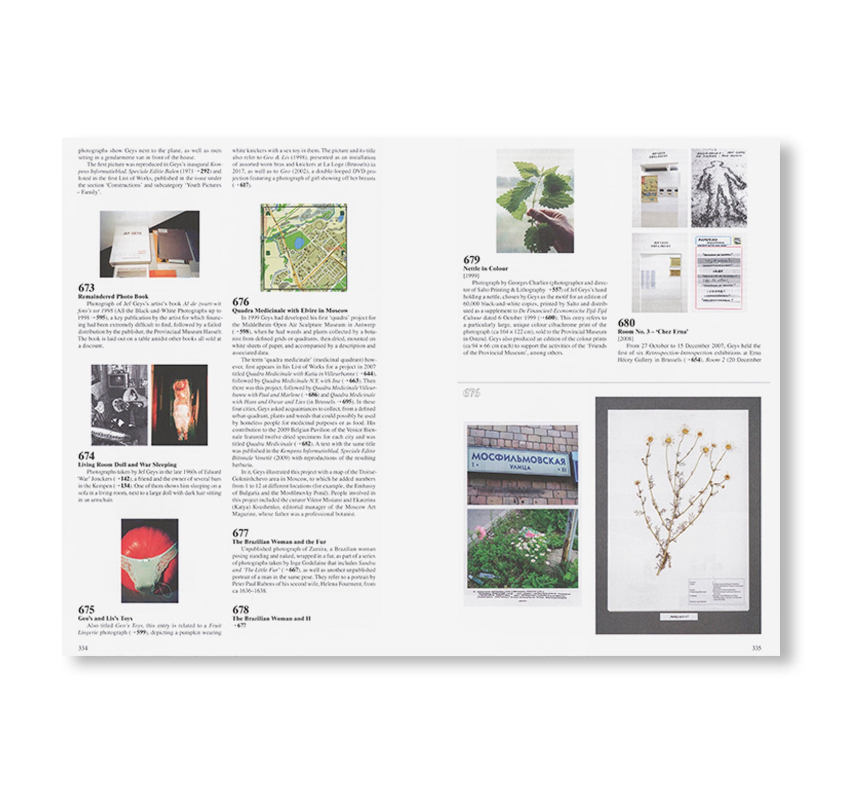 JEF GEYS: CATALOGUE RAISONNABLE by Jef Geys