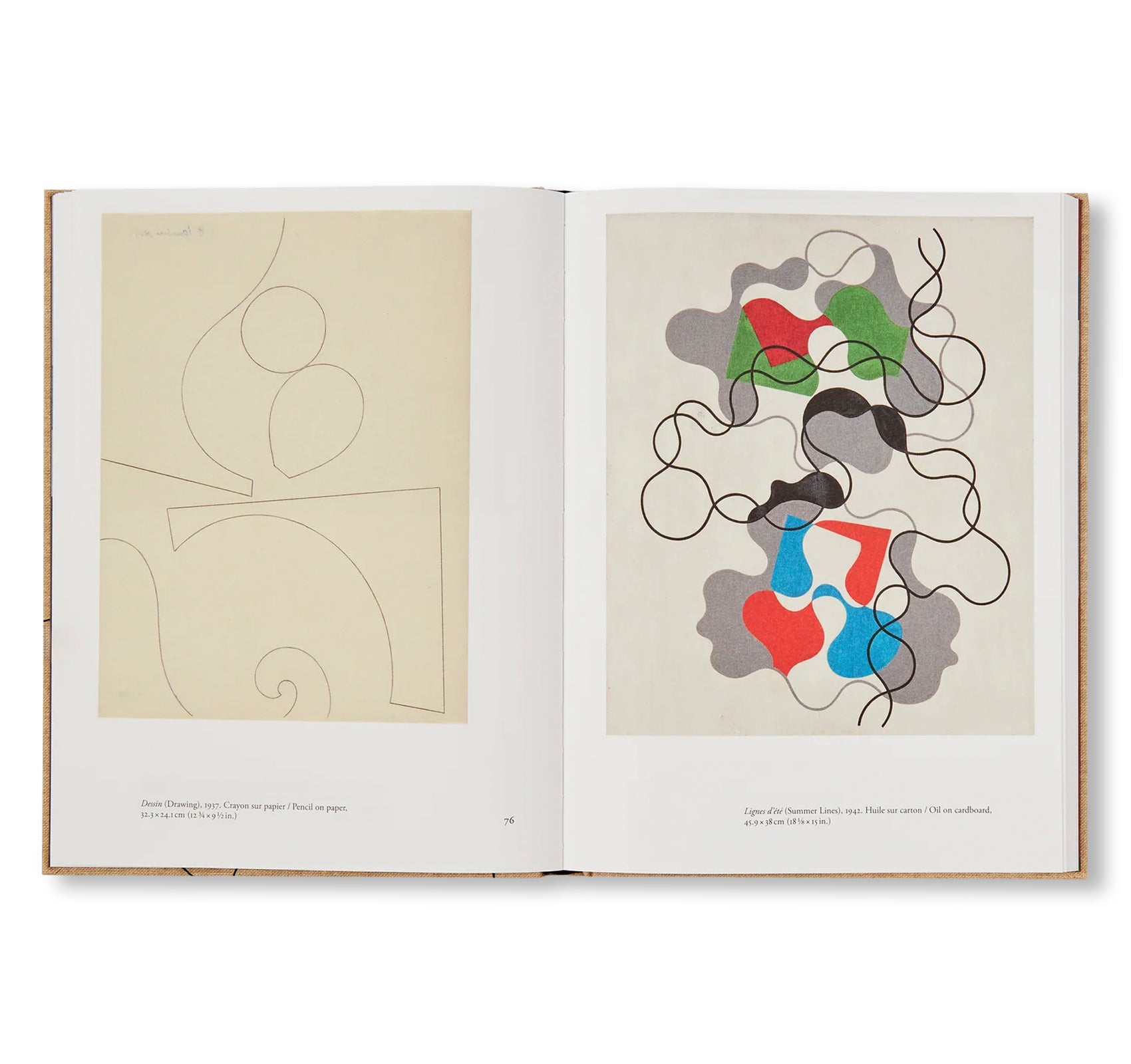 LA RÈGLE DES COURBES / THE RULE OF CURVES SALE PRICE by Sophie Taeuber-Arp