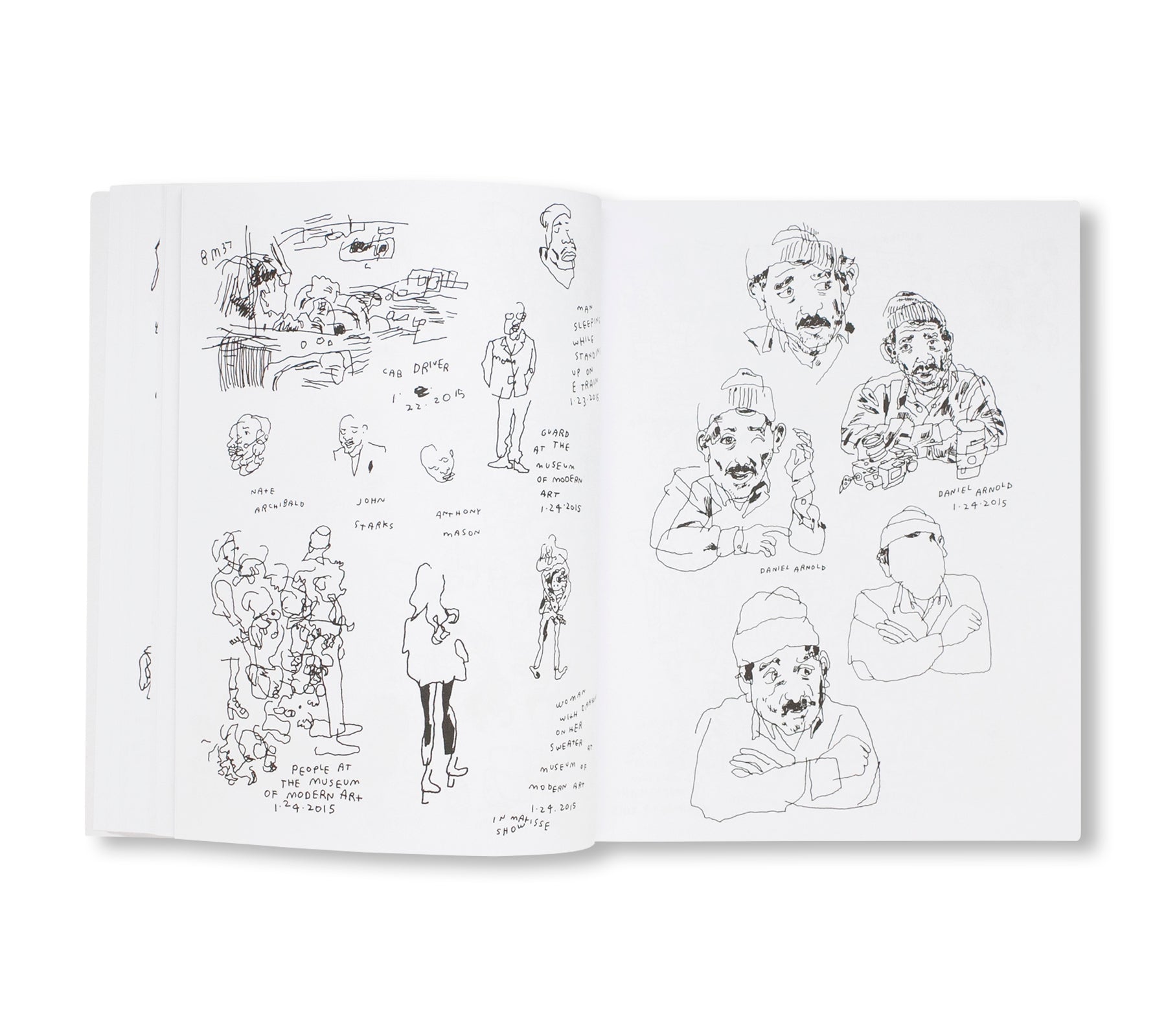 EVERY PERSON IN NEW YORK VOL 2 by Jason Polan