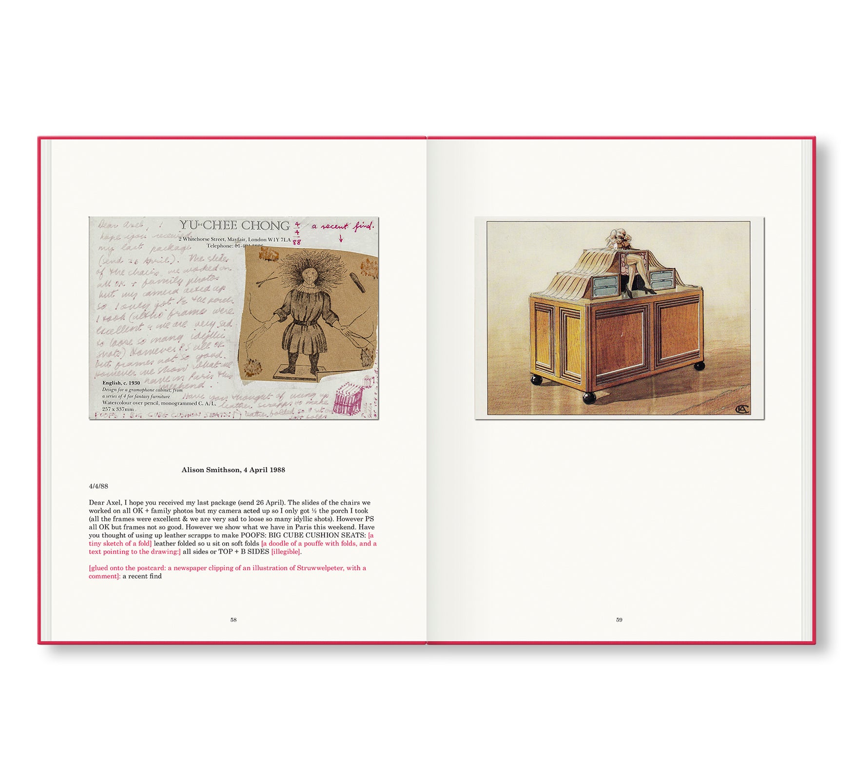 DEAR AXEL…99 POSTCARDS FROM ALISON AND PETER SMITHSON by Alison & Peter Smithson