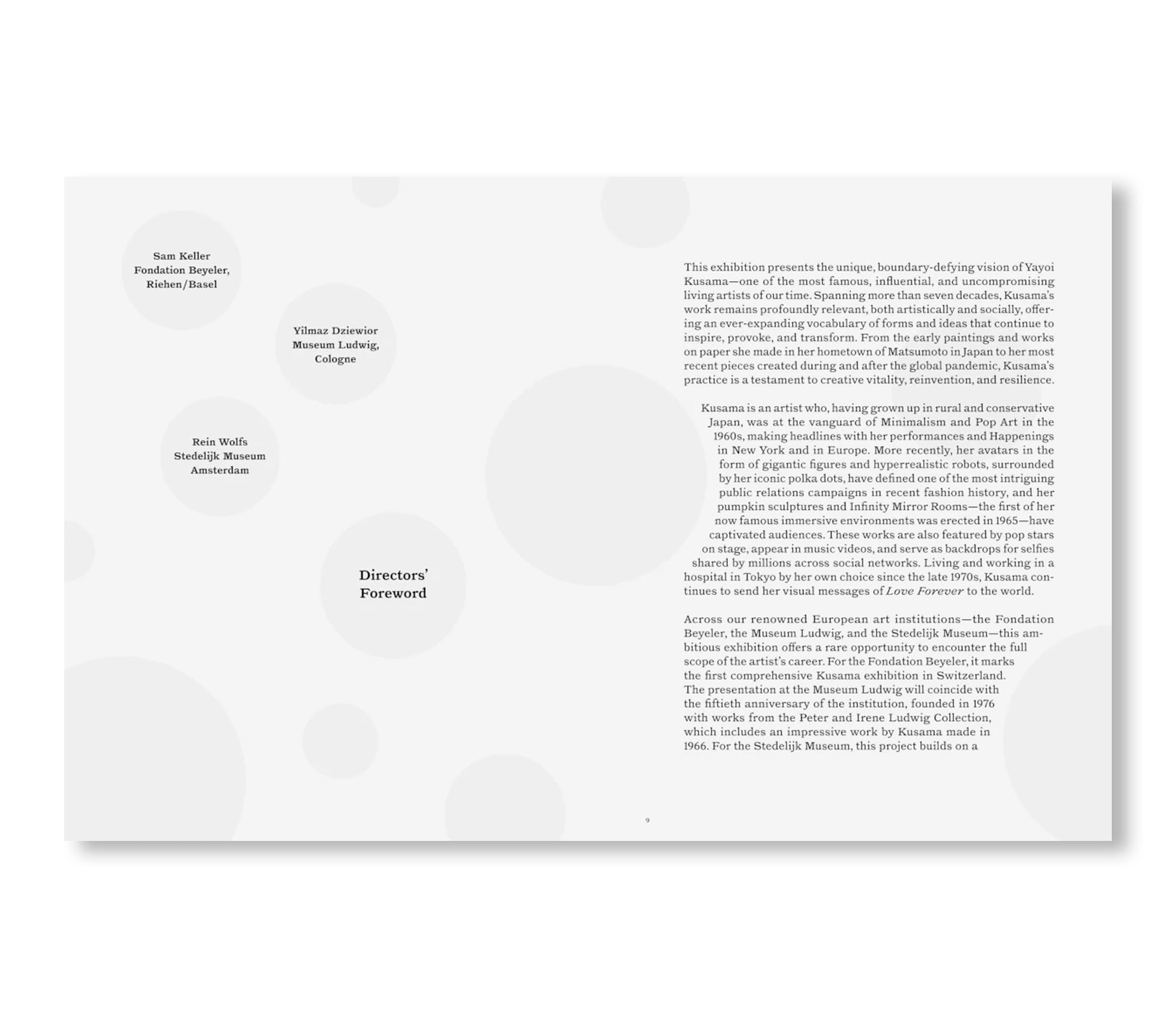 YAYOI KUSAMA by Yayoi Kusama (HATJE CANTZ)