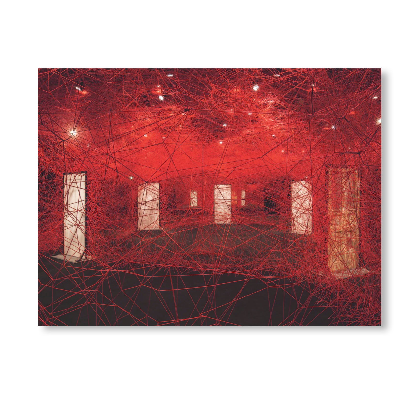 THREADS OF LIFE by Chiharu Shiota