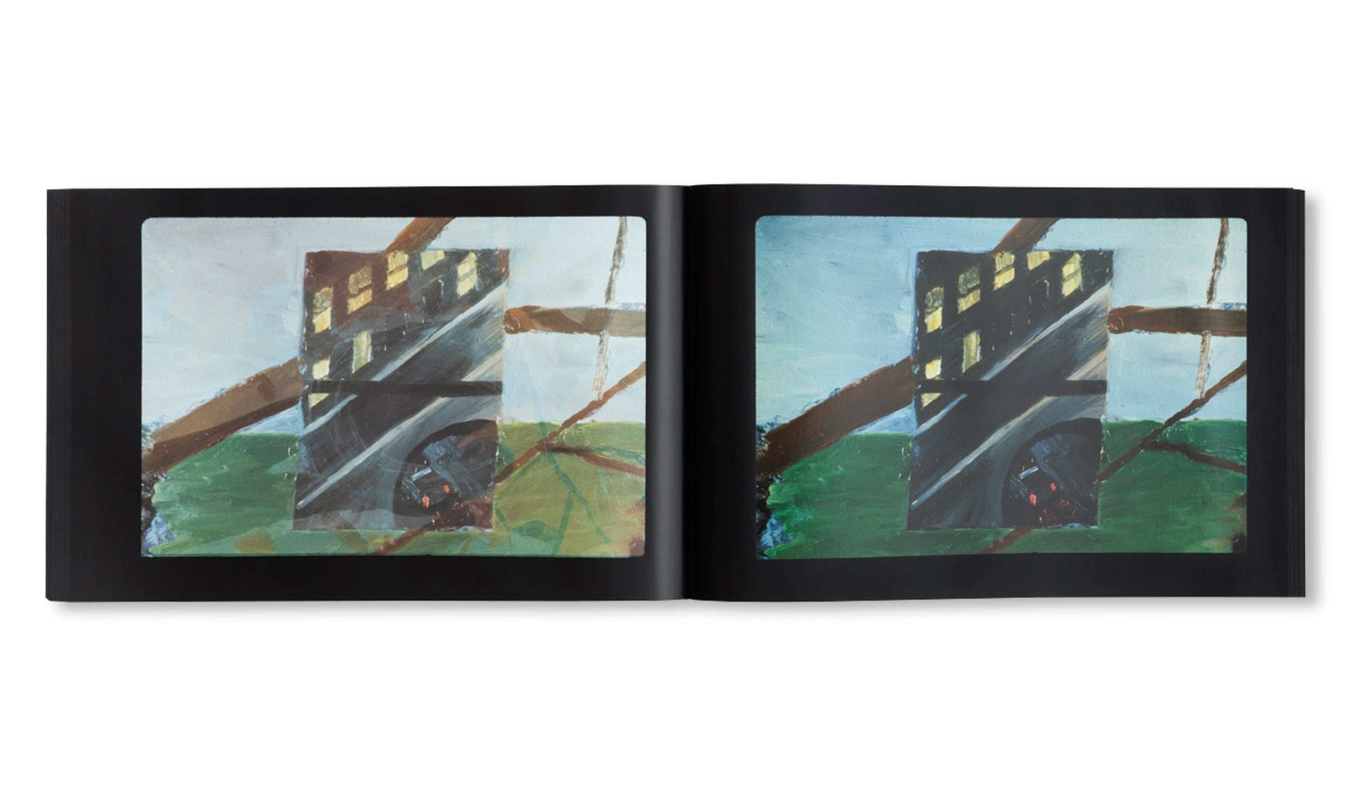 SLIDES OF A CHANGING PAINTING by Robert Gober