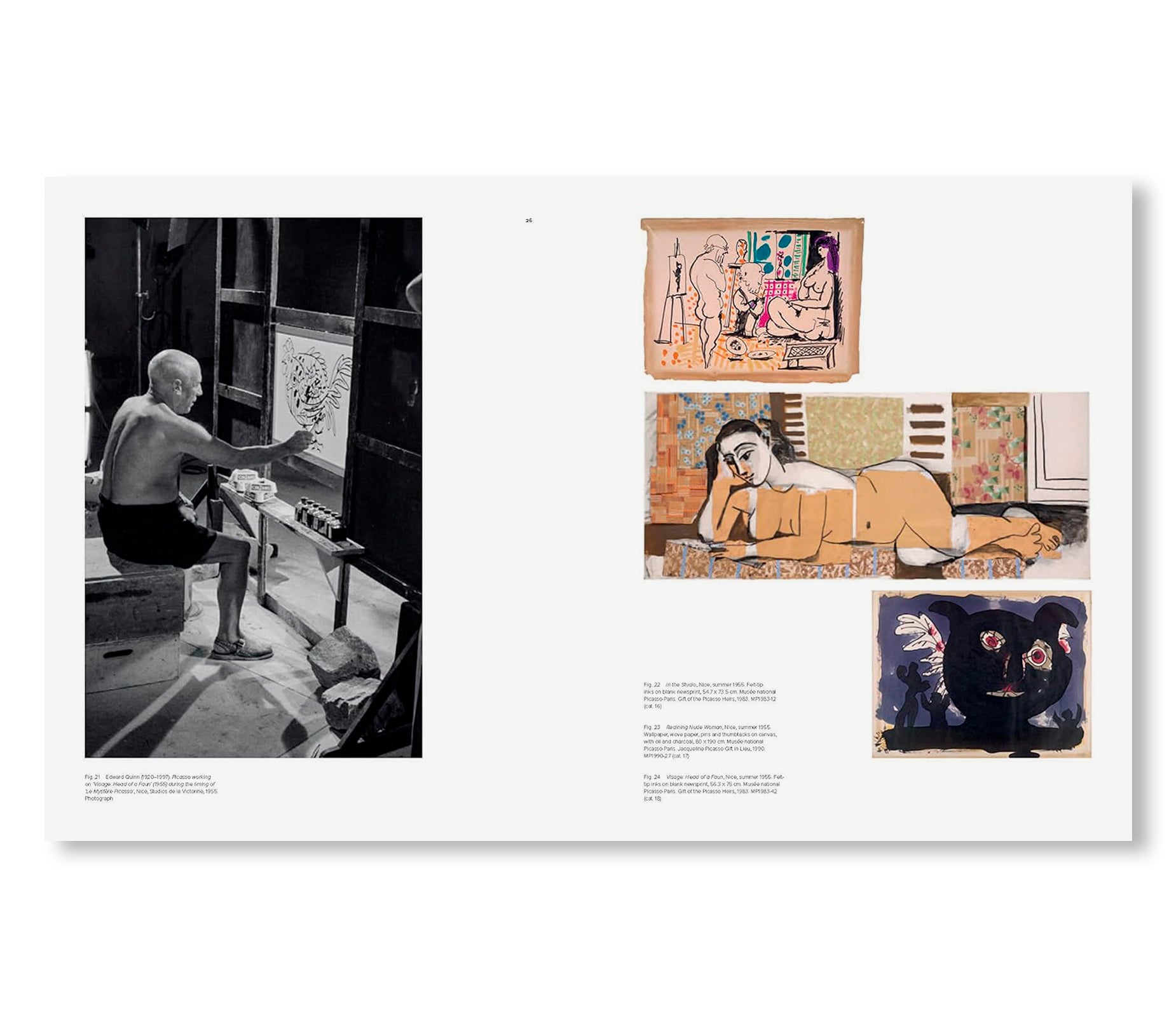 PICASSO AND PAPER by Pablo Picasso [SOFTCOVER]