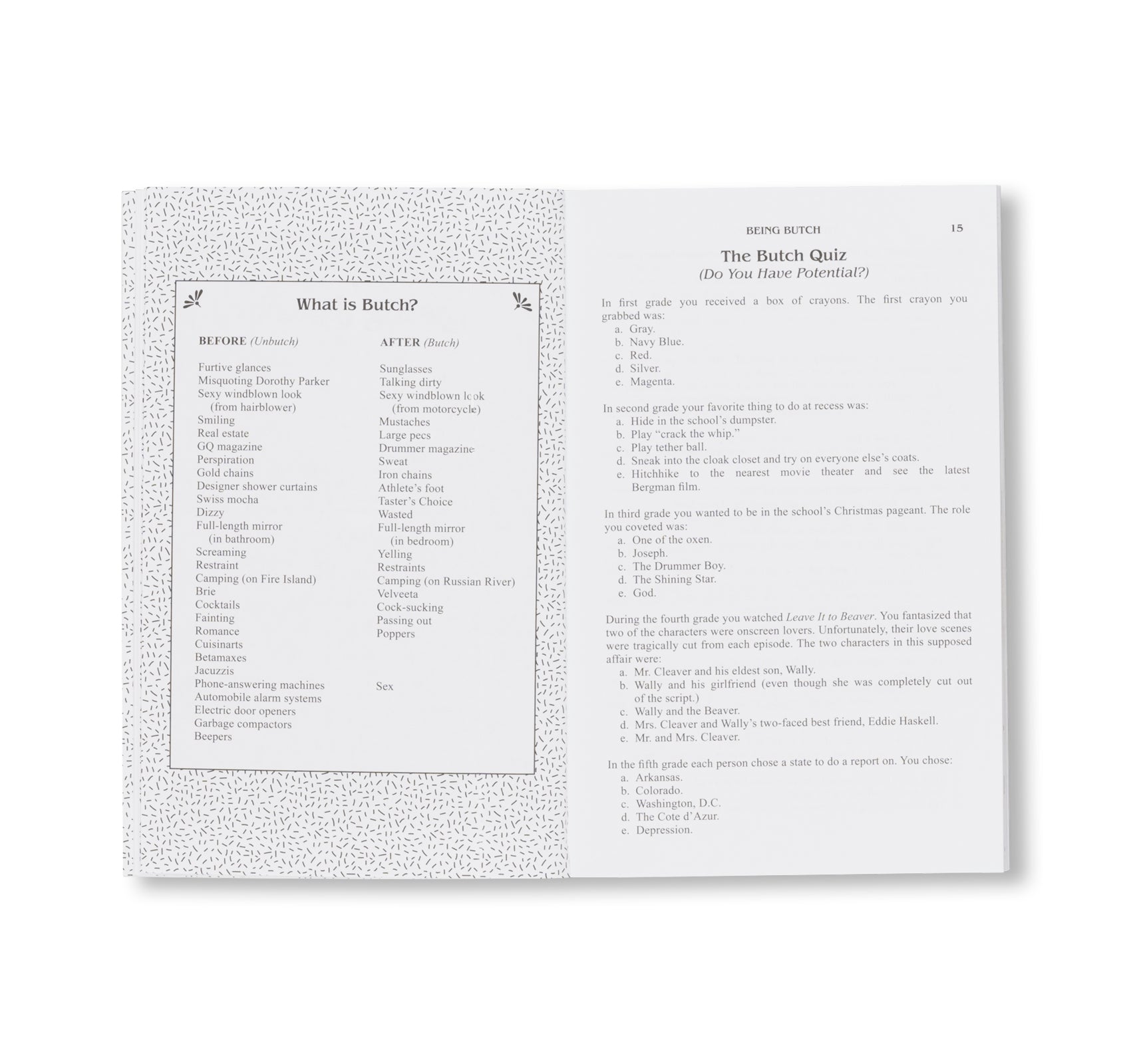 THE BUTCH MANUAL by Clark Henley