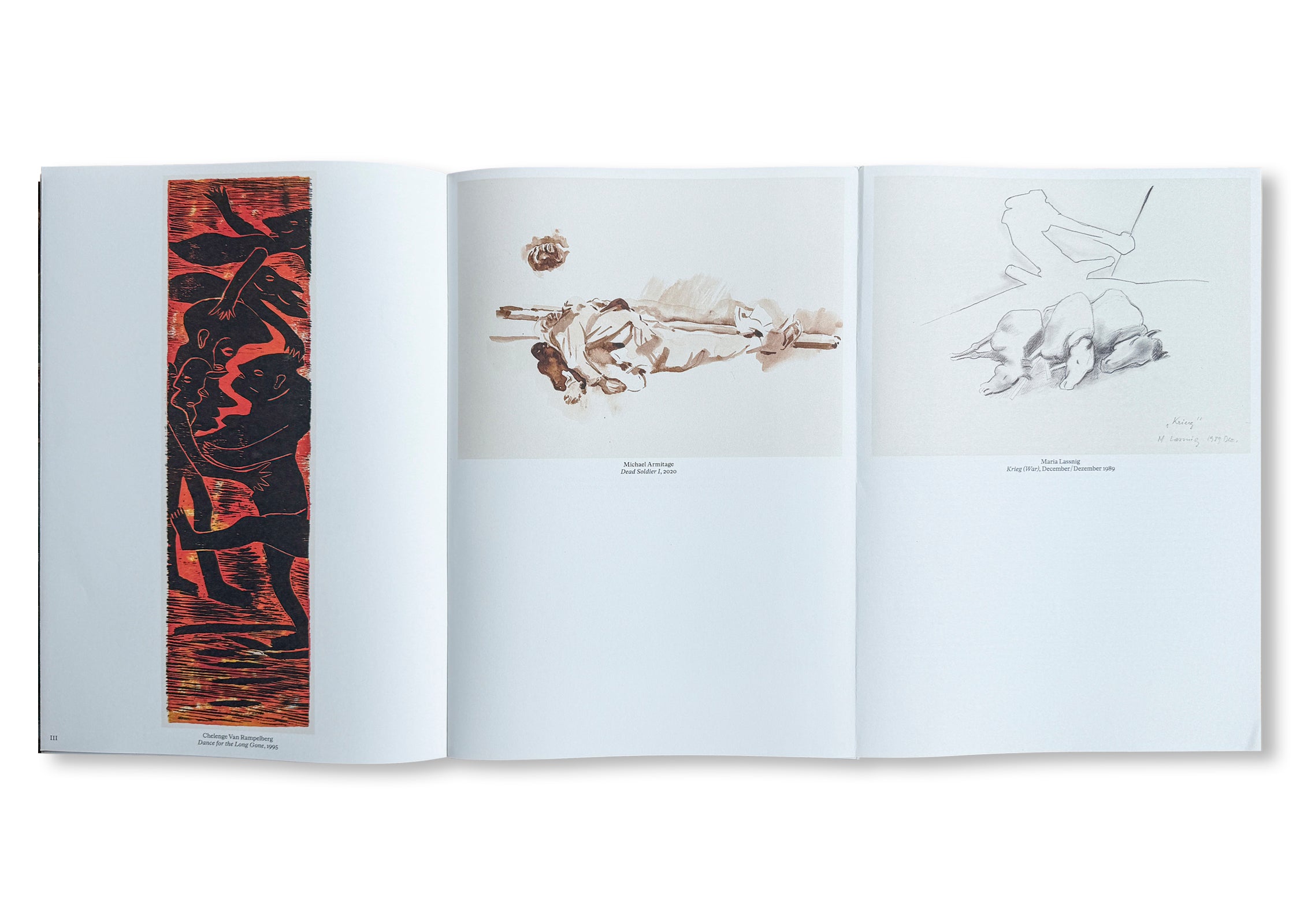 LOOK AT YOURSELF TO FIND YOU by Michael Armitage, Maria Lassnig, Chelenge Van Rampelberg