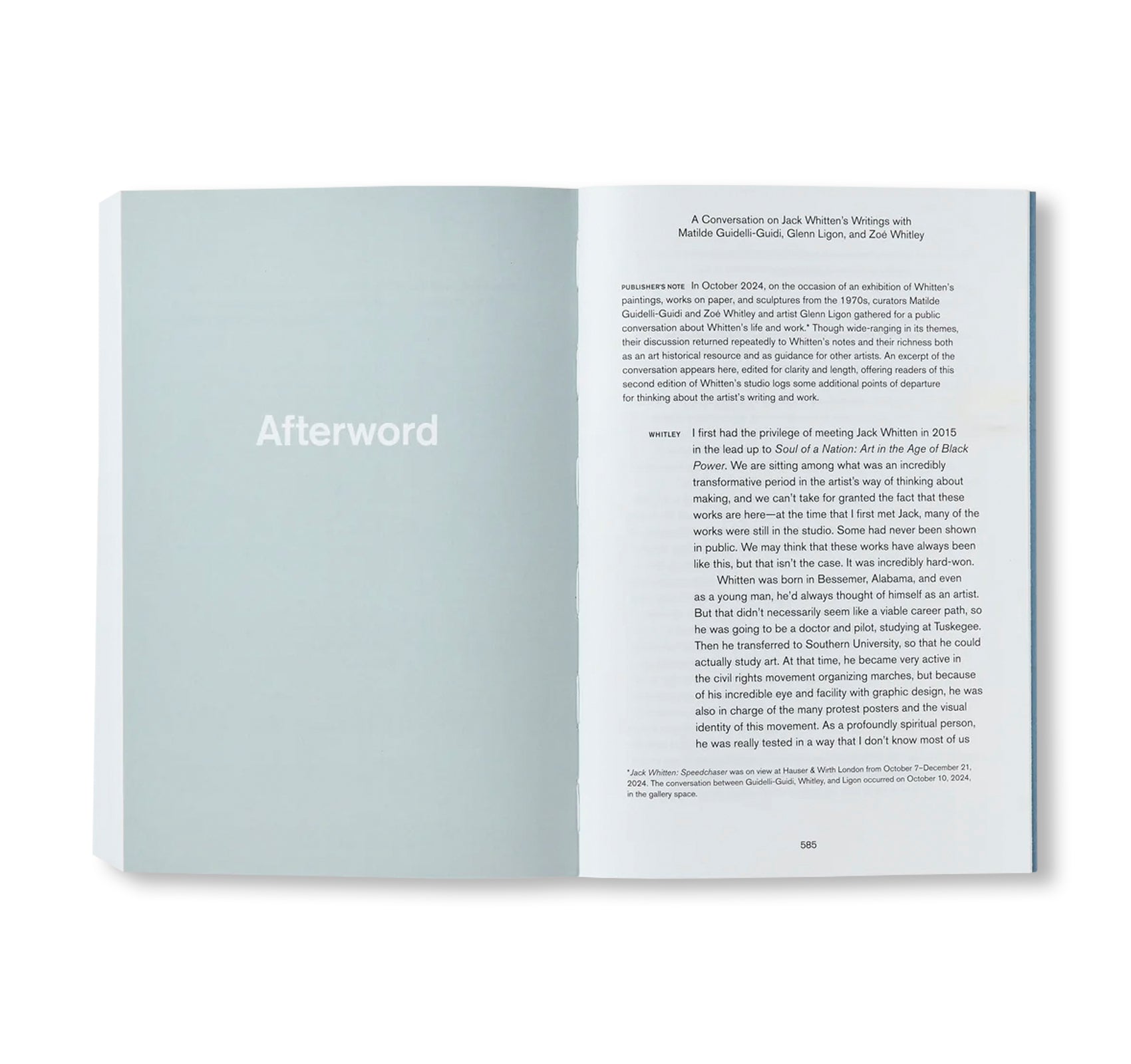 NOTES FROM THE WOODSHED by Jack Whitten [NEW EDITION]