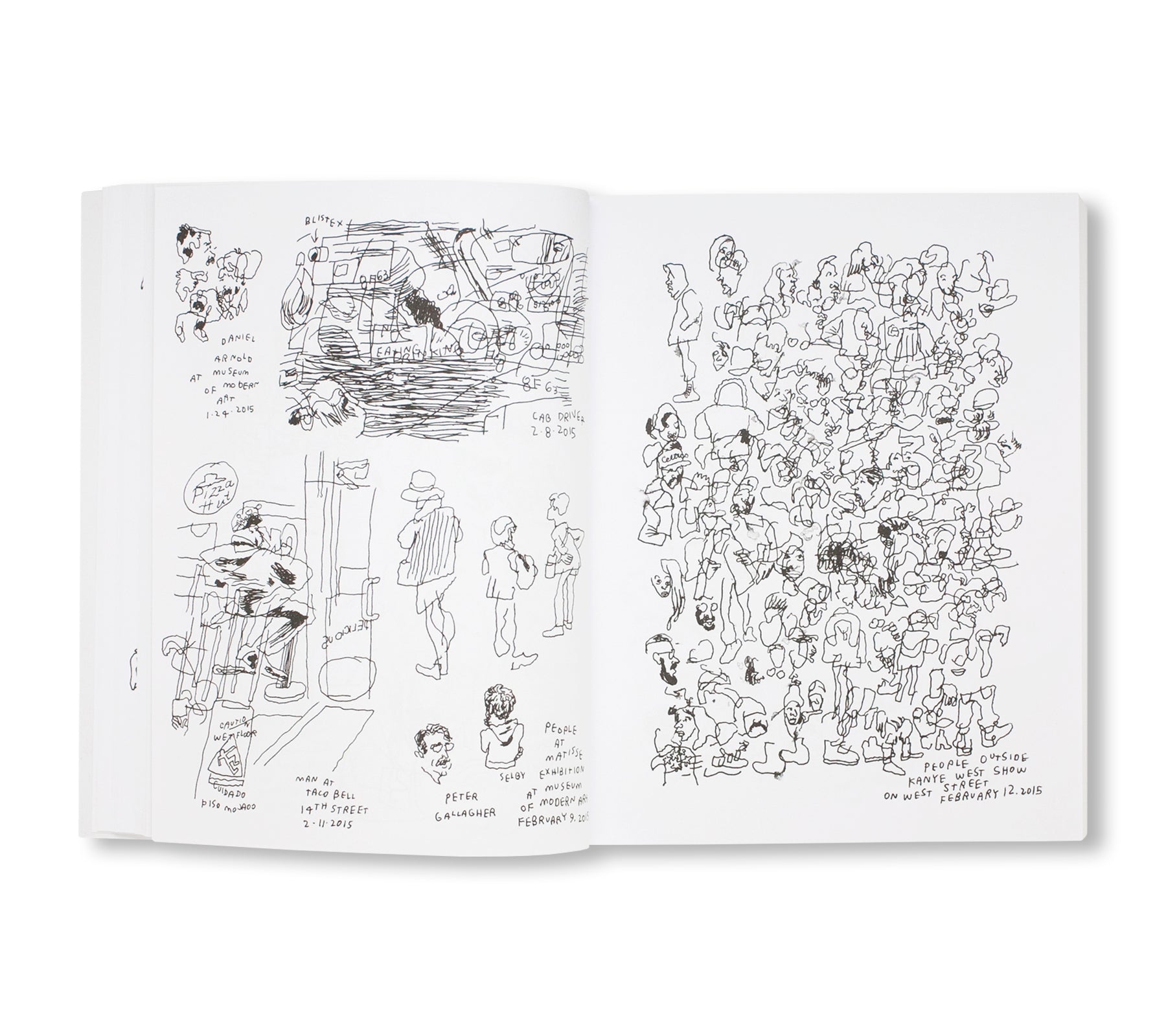 EVERY PERSON IN NEW YORK VOL 2 by Jason Polan