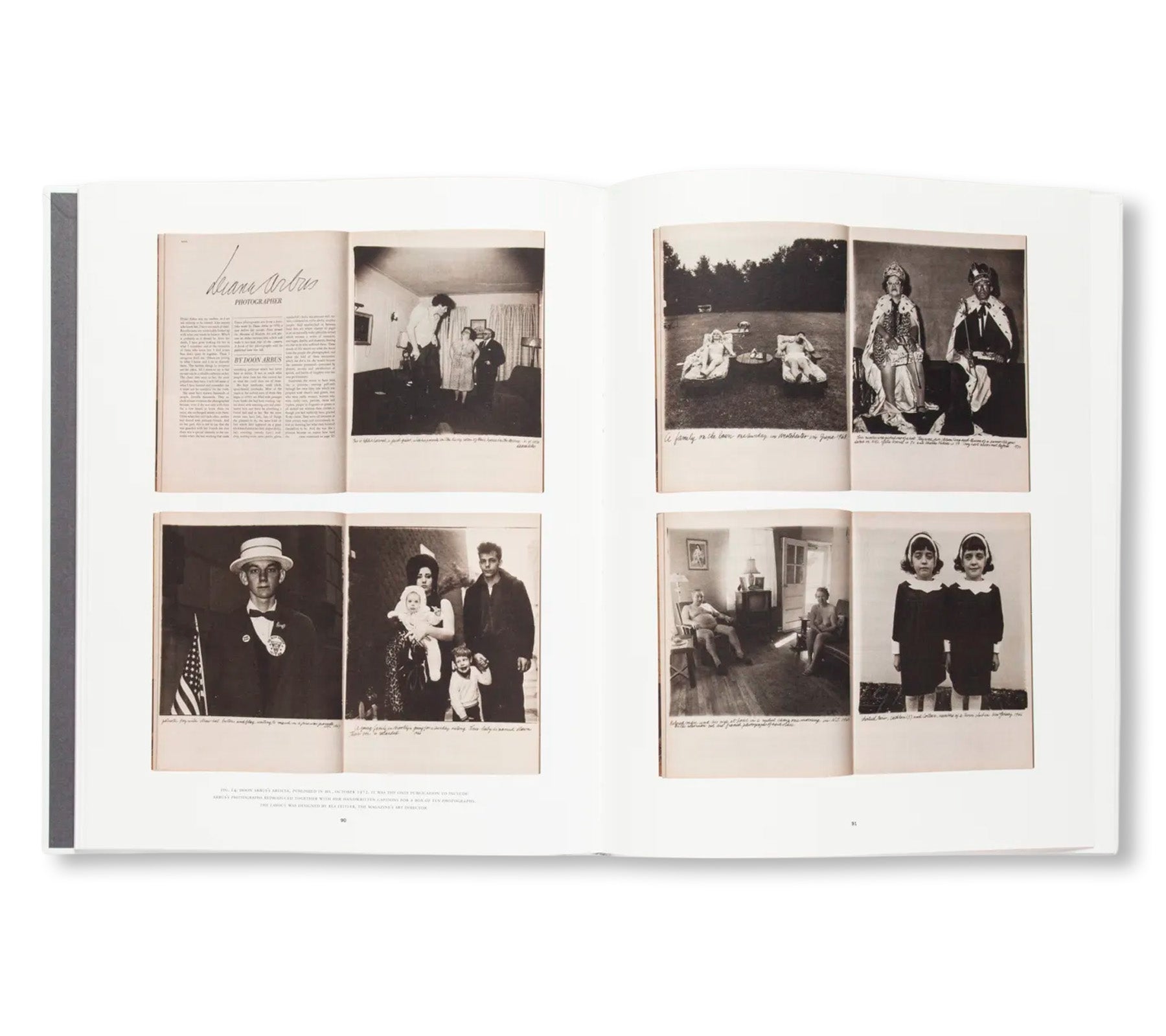 A BOX OF TEN PHOTOGRAPHS by Diane Arbus [SECOND PRINTING]