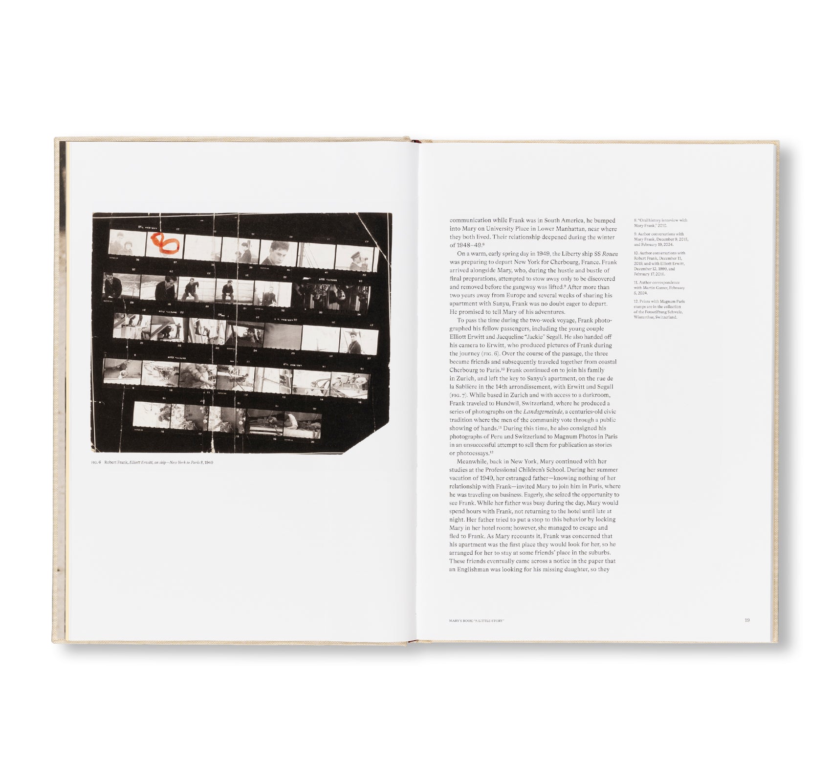 MARY’S BOOK by Robert Frank