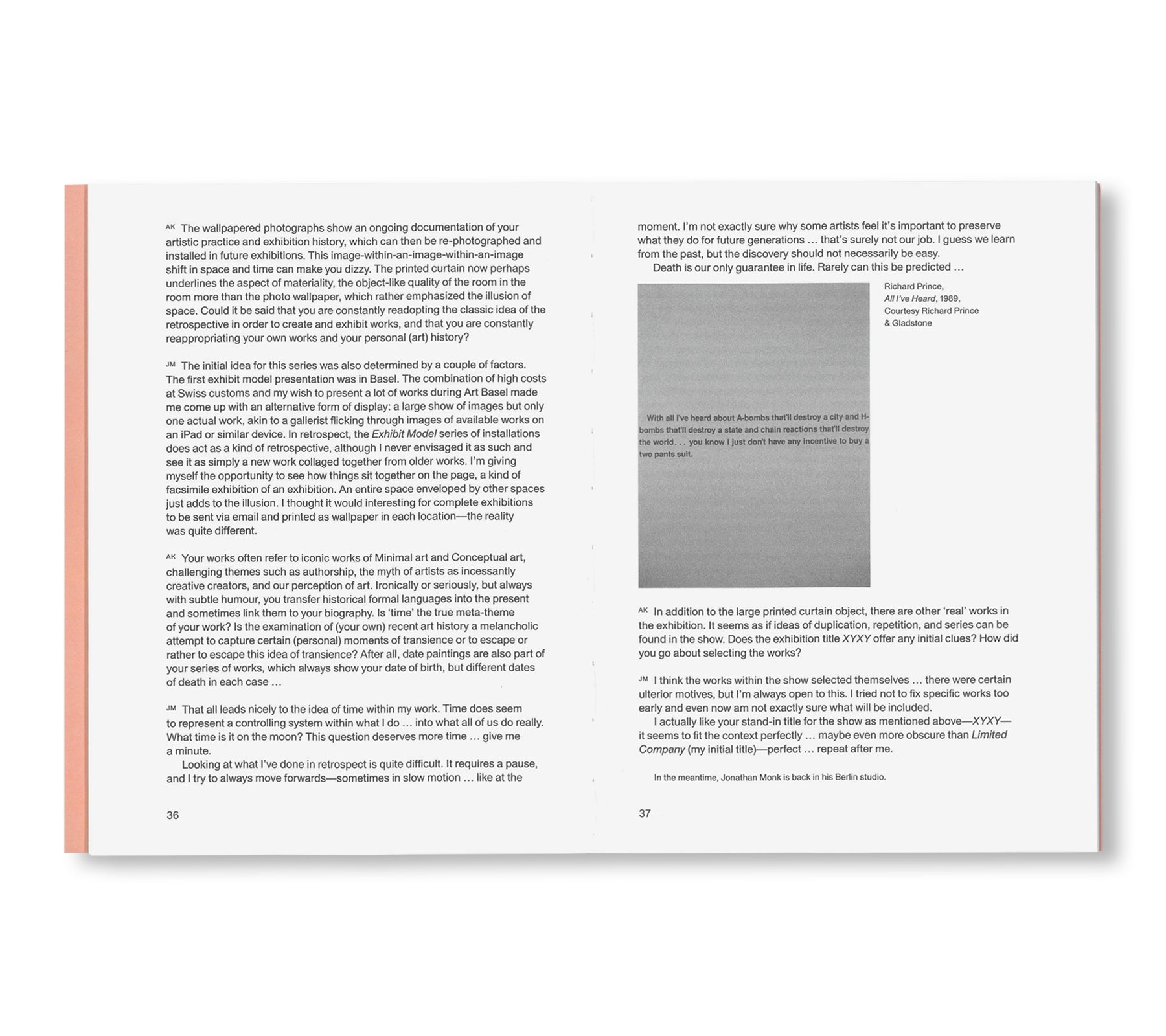 LIMITED COMPANY by Jonathan Monk