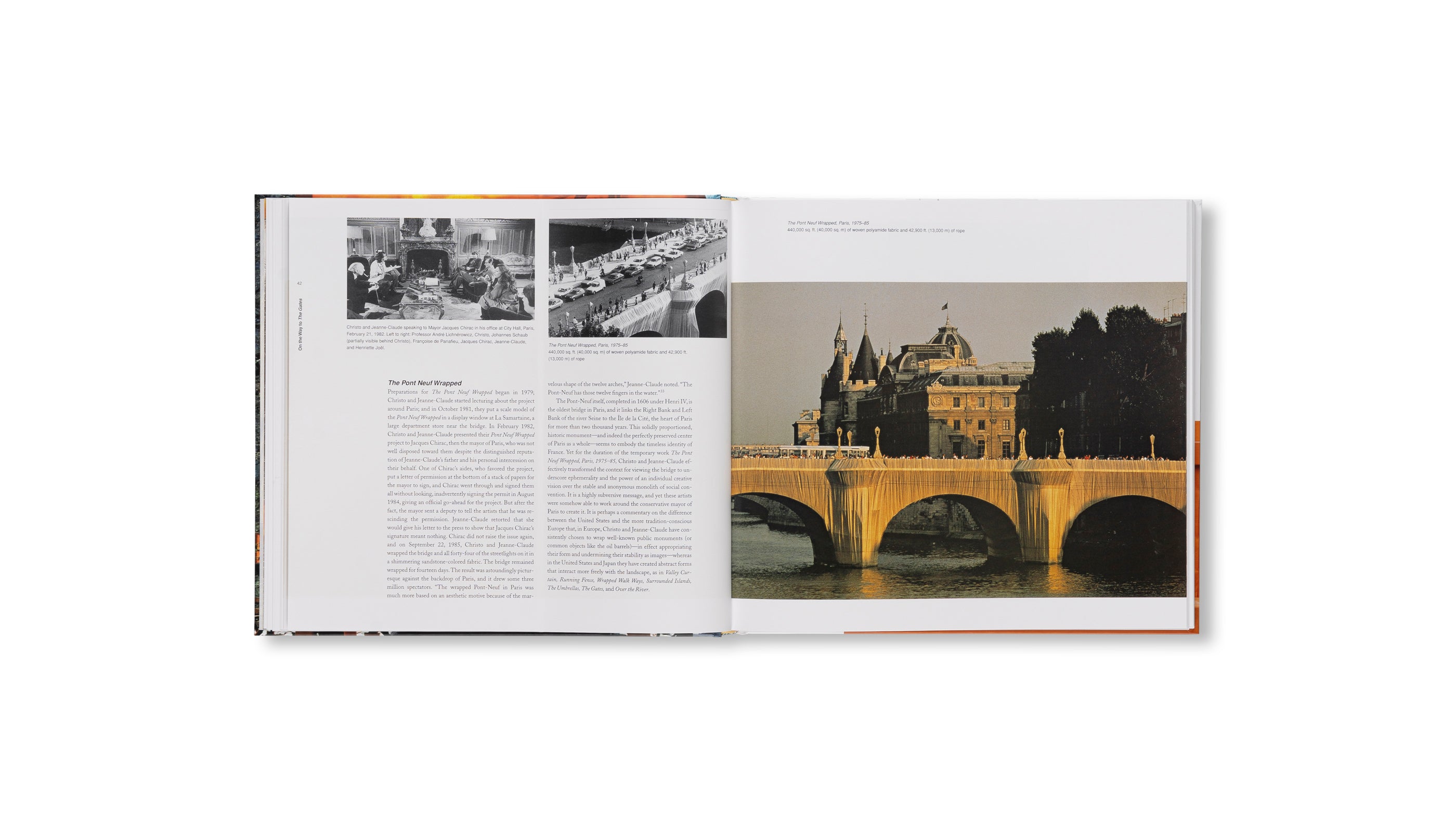ON THE WAY TO THE GATES, CENTRAL PARK, NEW YORK CITY: 20TH ANNIVERSARY EDITION by Christo and Jeanne-Claude