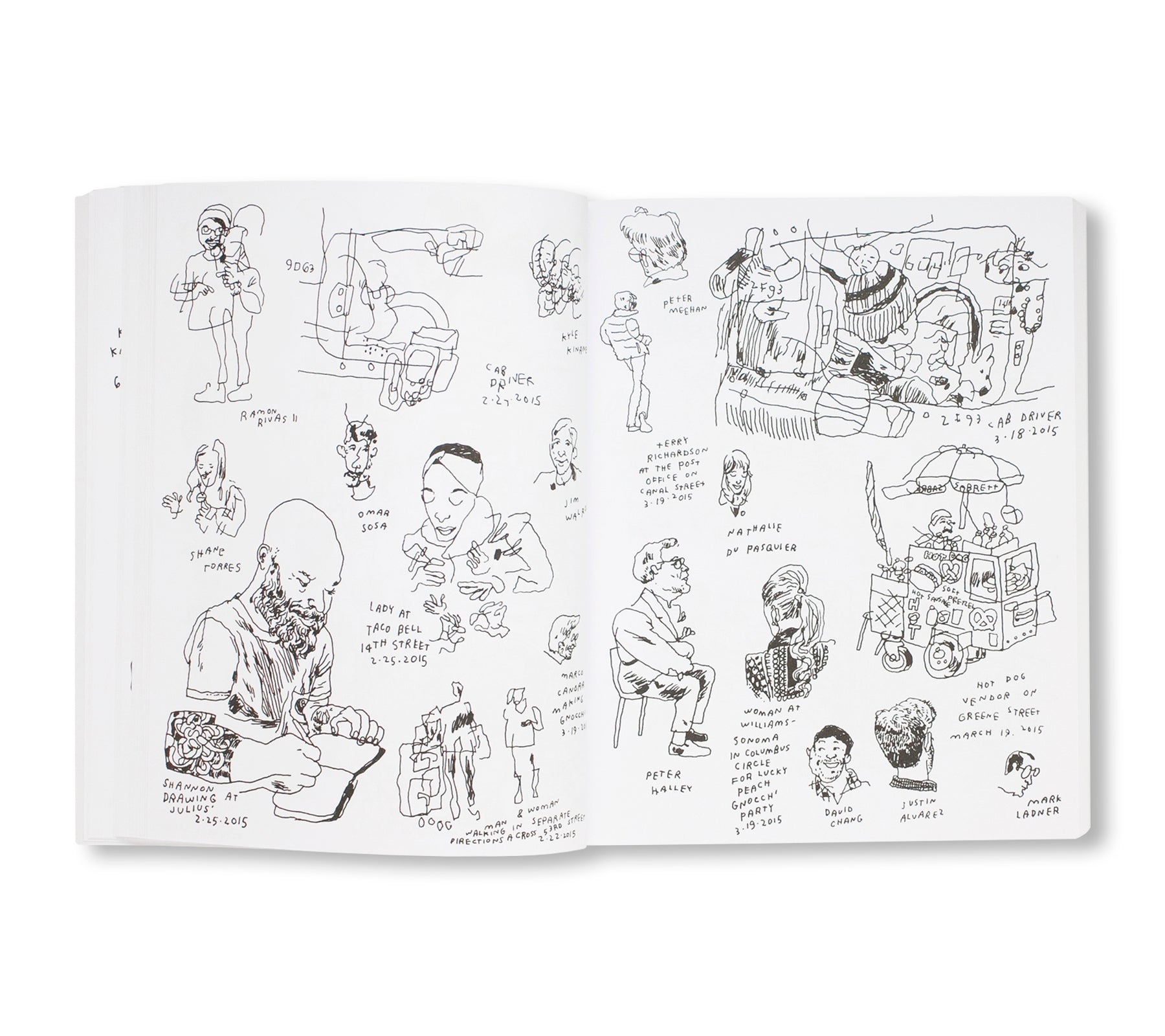 EVERY PERSON IN NEW YORK VOL 2 by Jason Polan