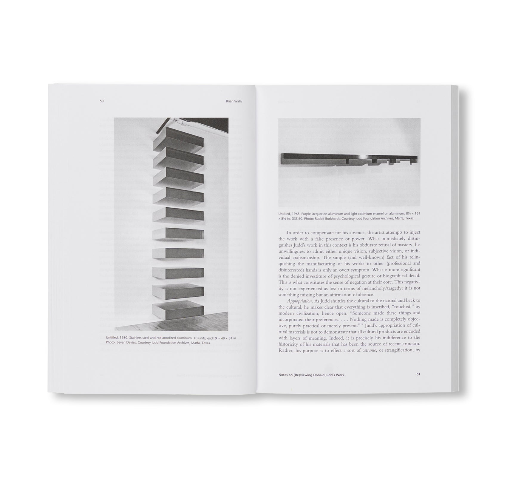 OCTOBER FILES: 26  DONALD JUDD