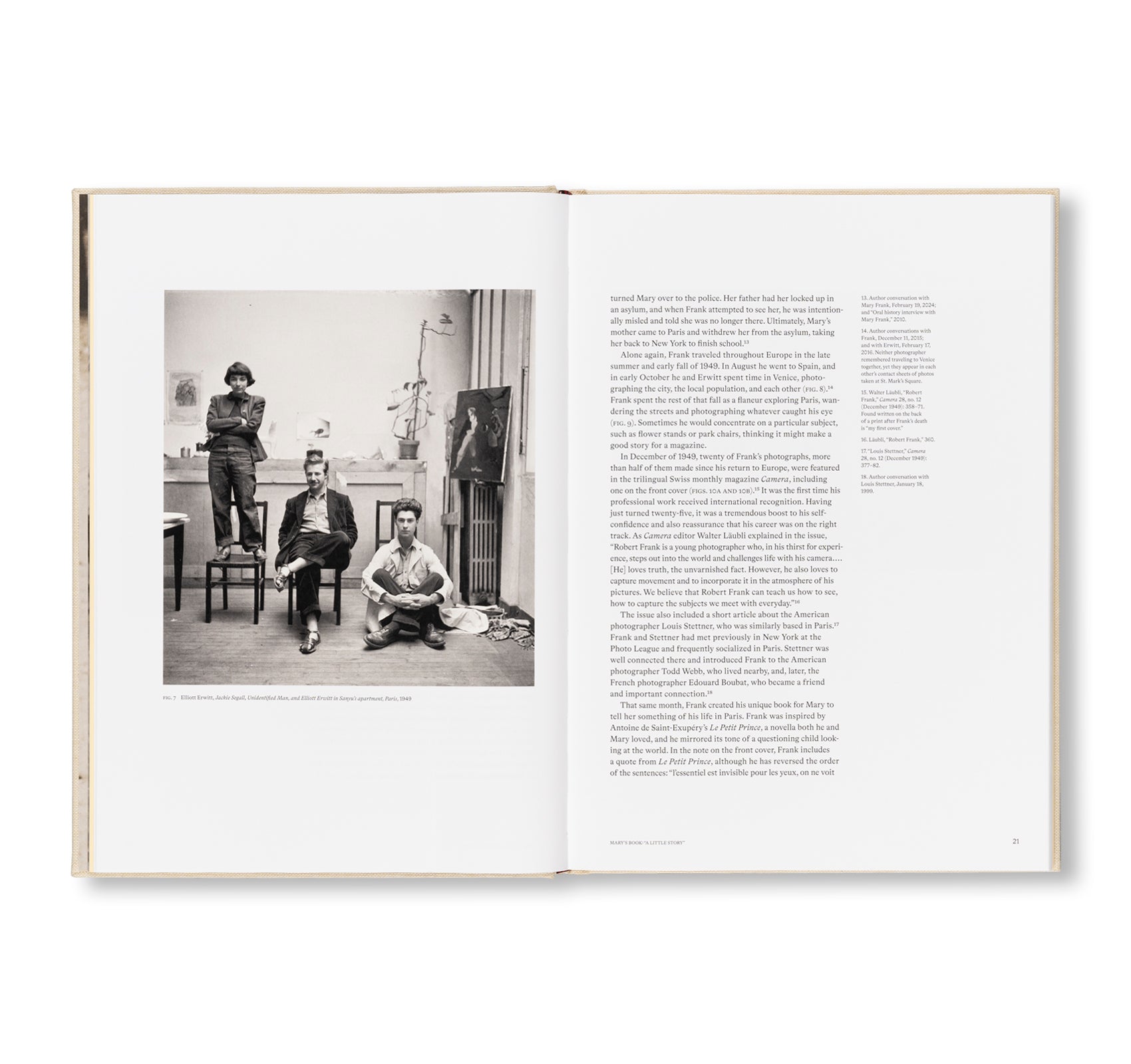 MARY’S BOOK by Robert Frank
