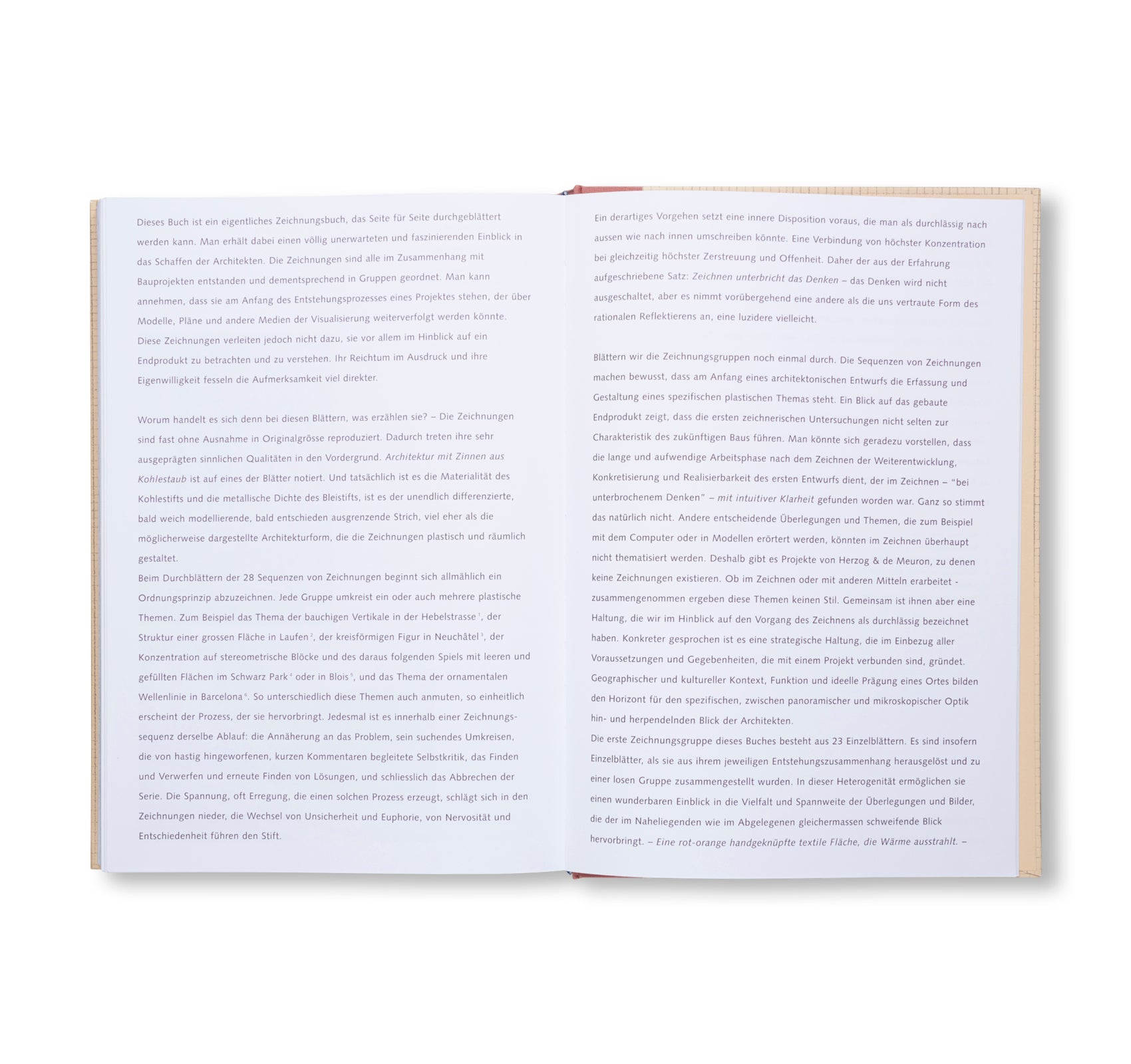 HERZOG & DE MEURON: ZEICHNUNGEN DRAWINGS by Herzog & de Meuron