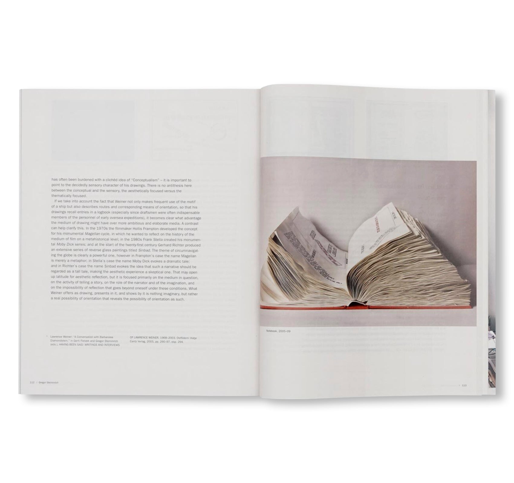 LAWRENCE WEINER: DRAWINGS, WRITTEN ON THE WIND by Lawrence Weiner