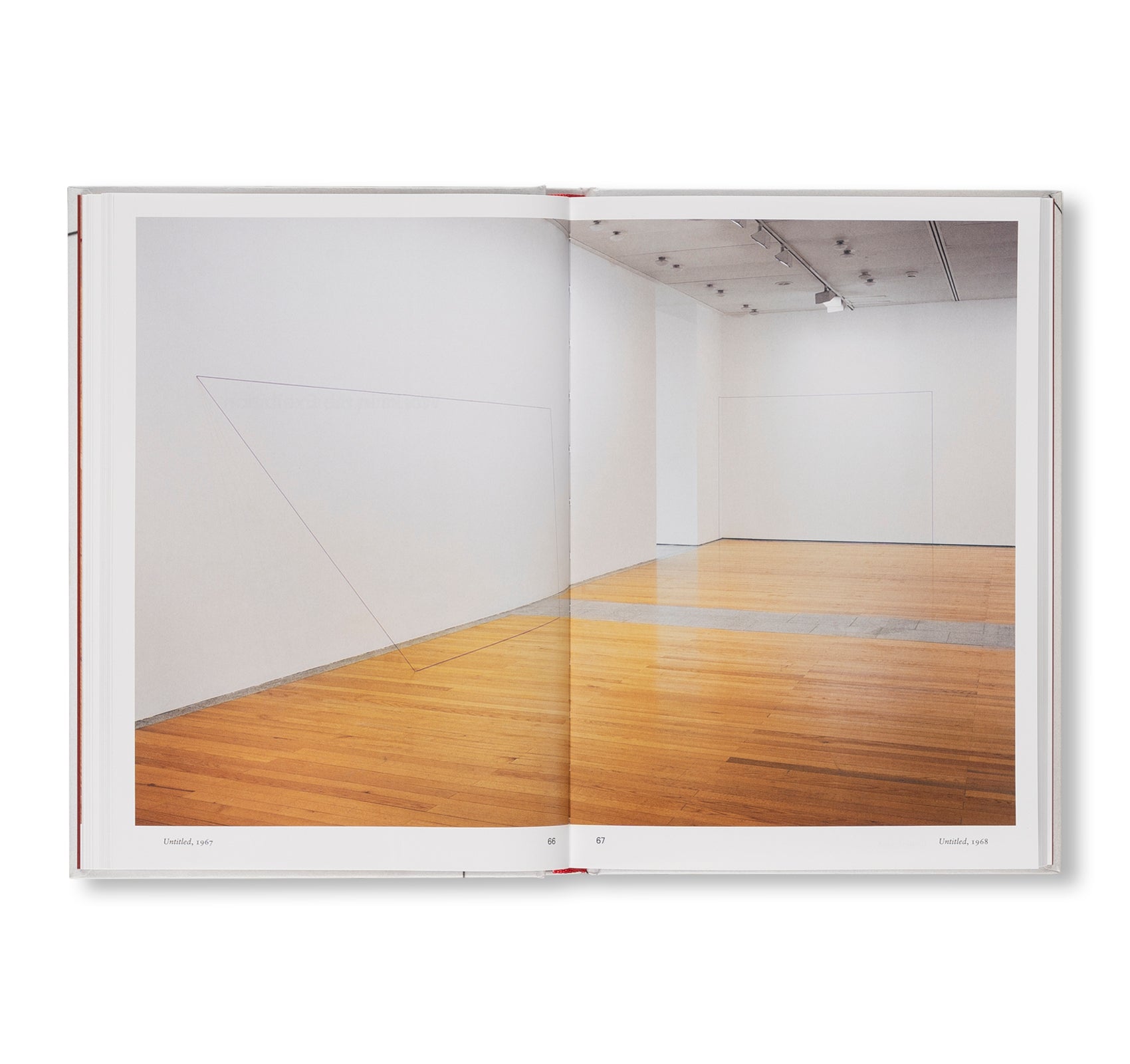 THREADING SPACE by Fred Sandback