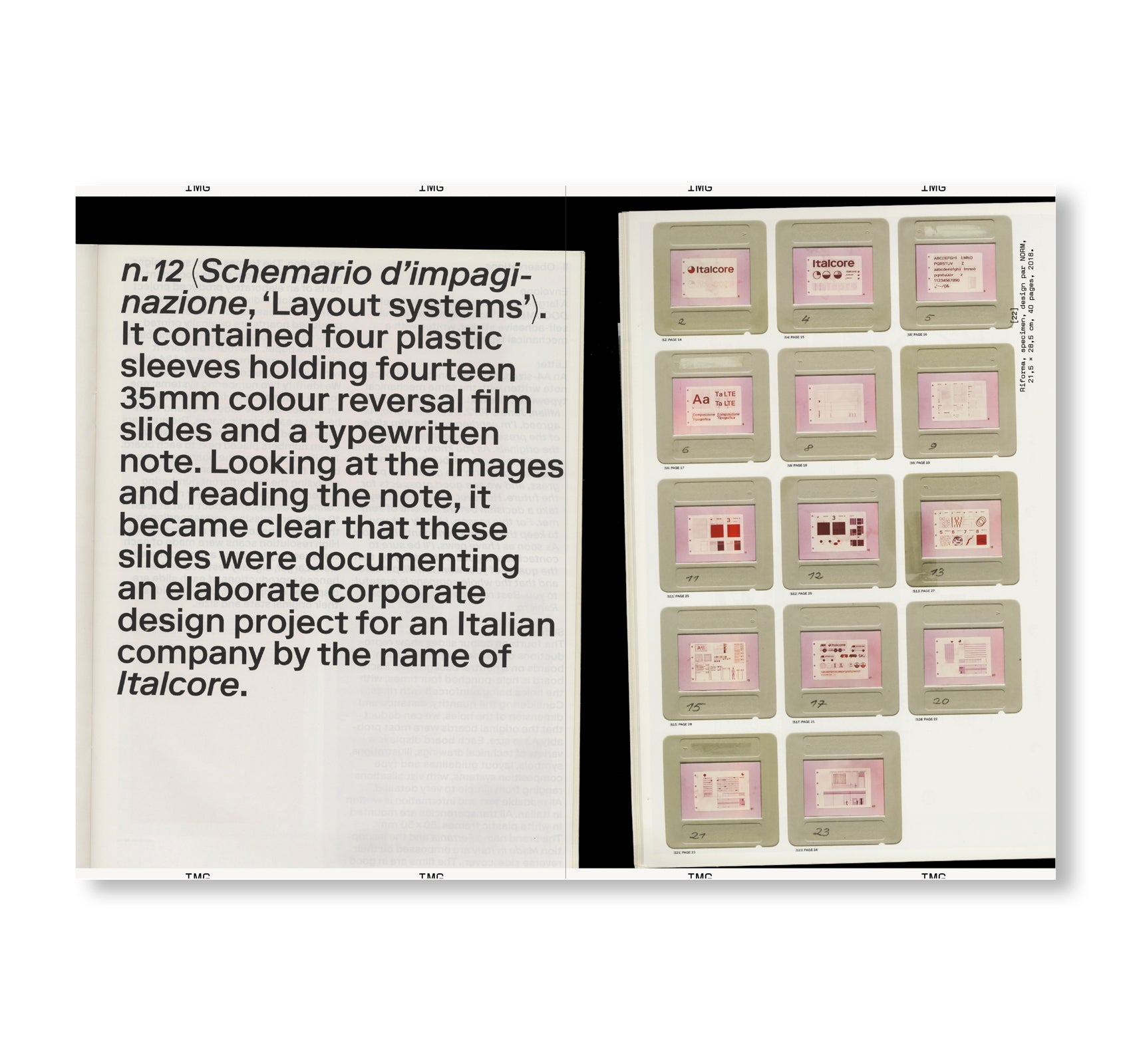REVUE FAIRE – TO LOOK AT THINGS #30 BIS – TYPES OF TYPES: THE TYPOGRAPHIC SPECIMEN BY LINETO