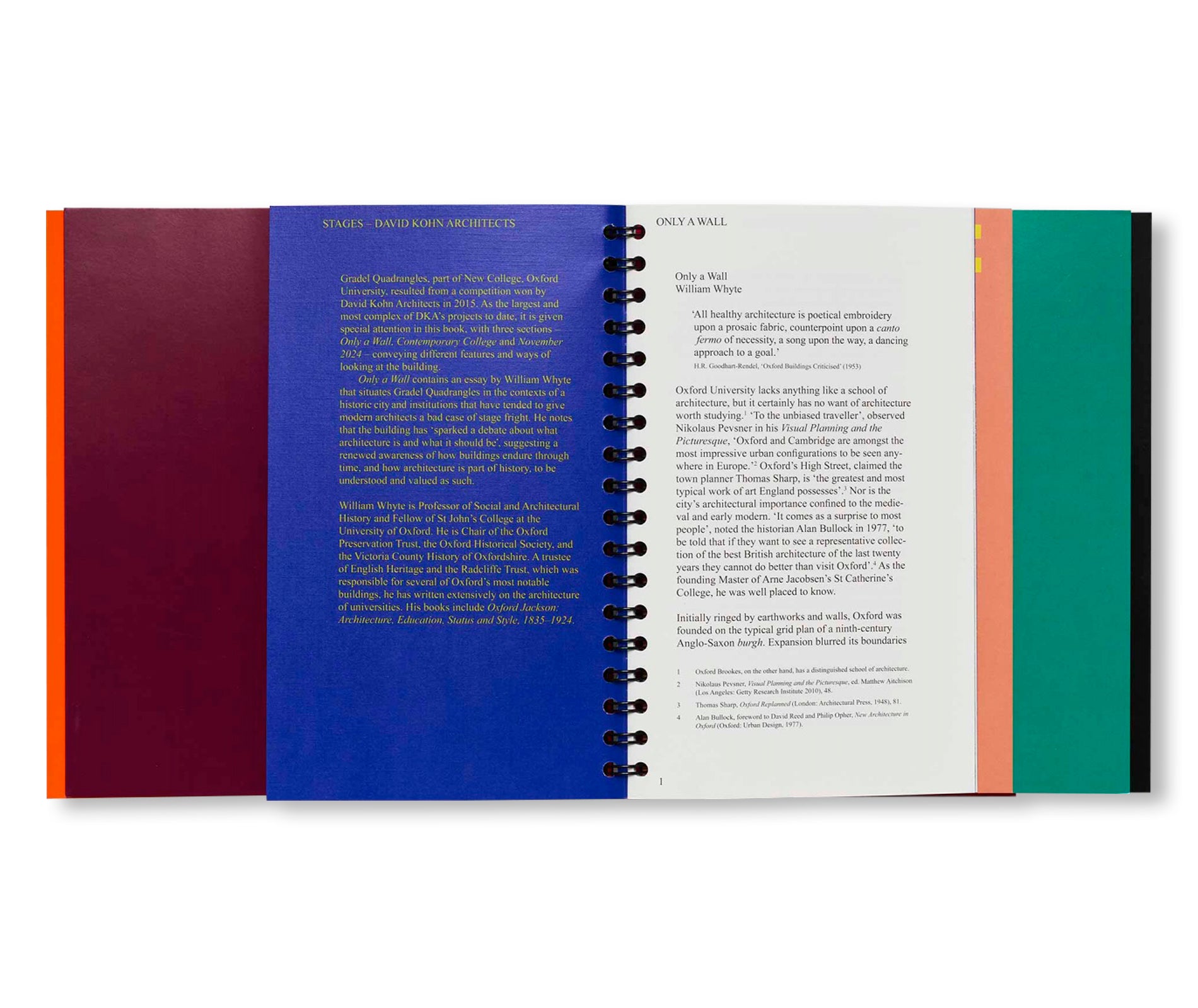 DAVID KOHN ARCHITECTS. STAGES - AN ARCHITECT´S BOOK by David Kohn Architects