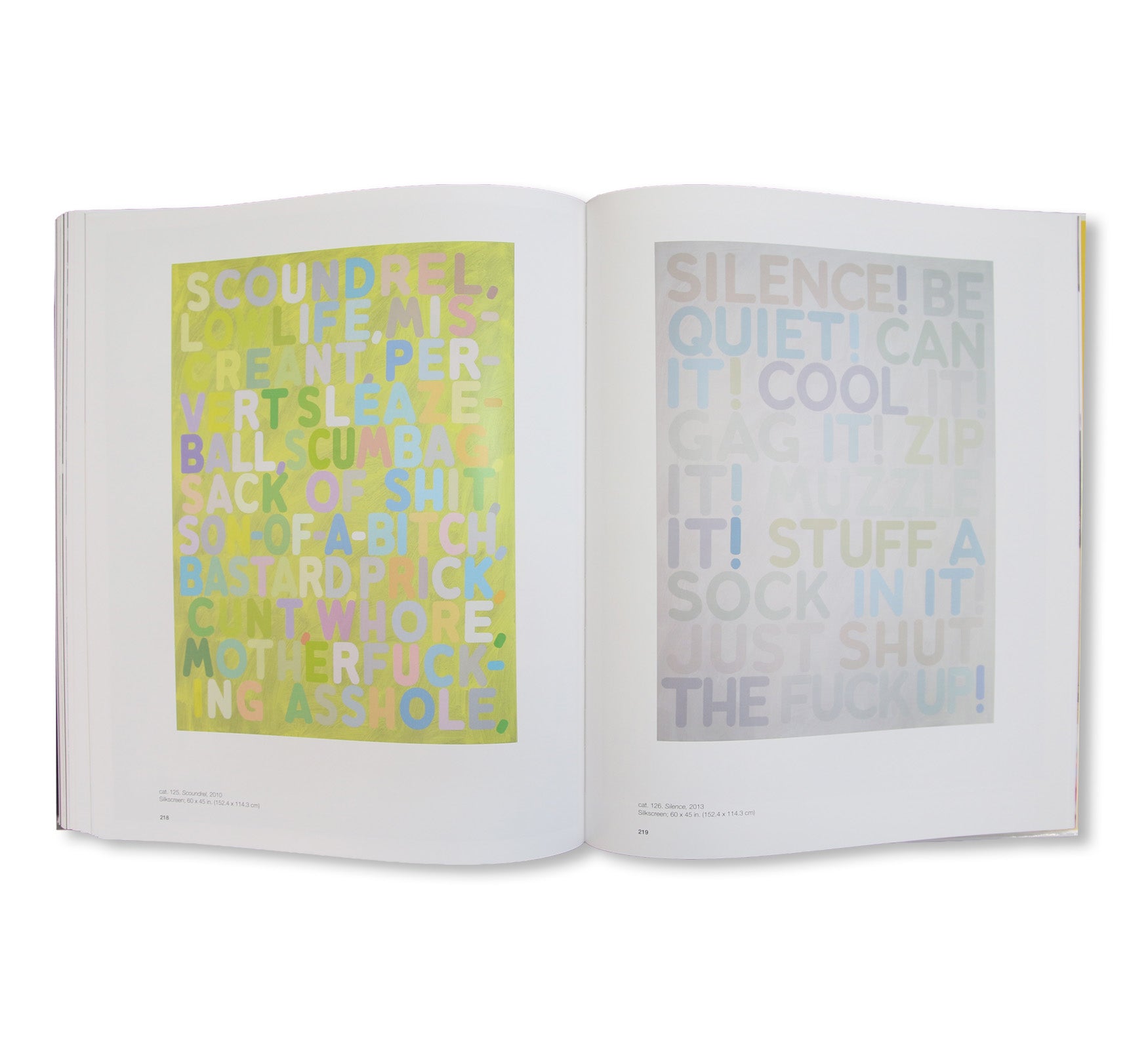 AMAZING! MEL BOCHNER PRINTS by Mel Bochner