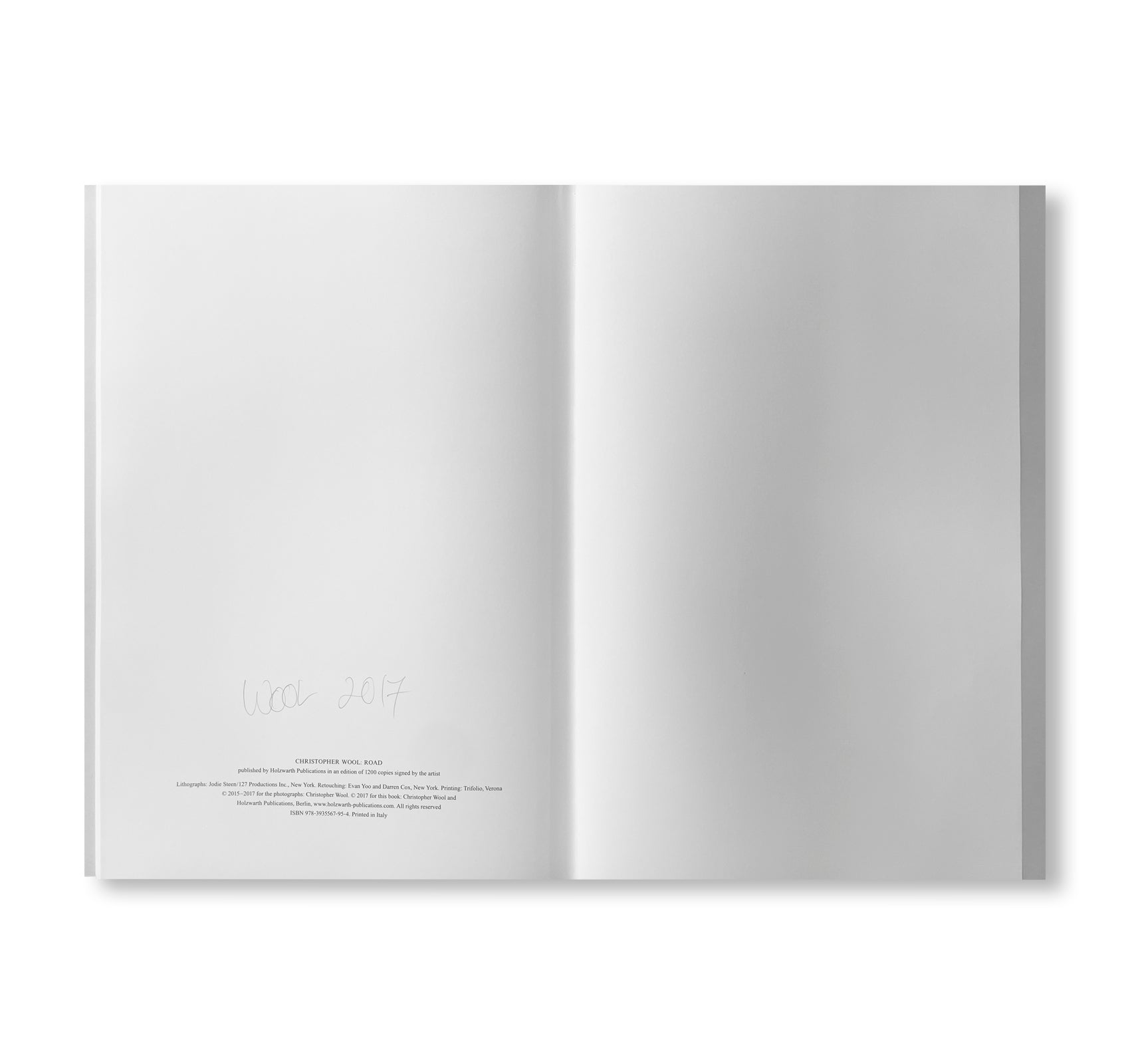 ROAD by Christopher Wool [SIGNED]