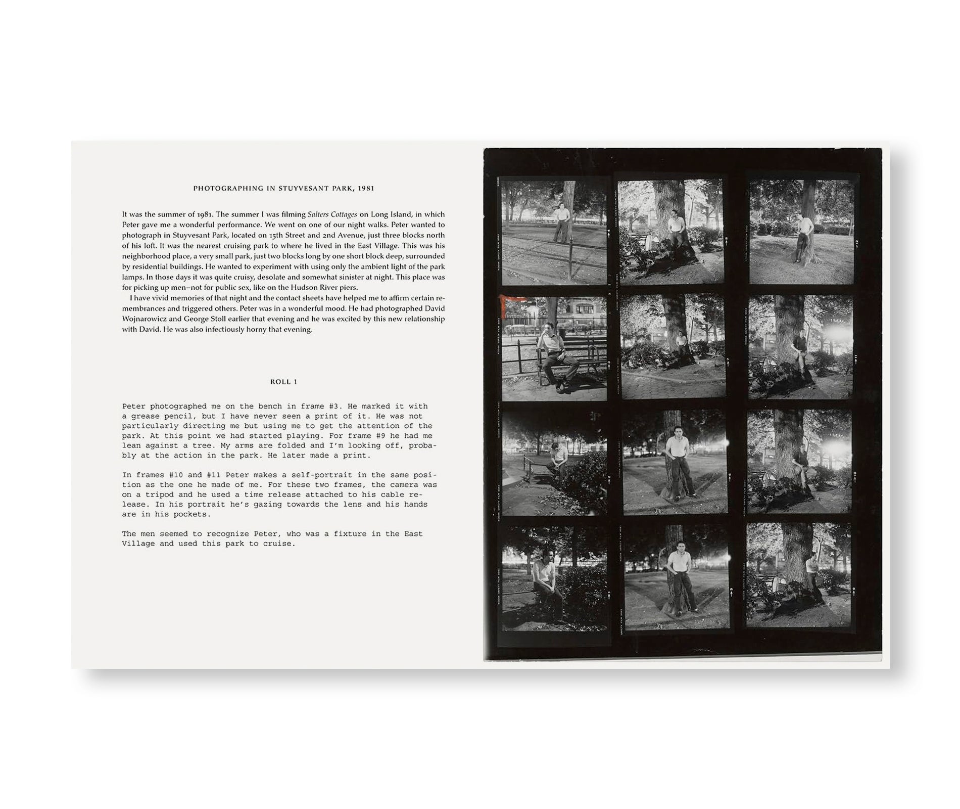 PETER HUJAR BEHIND THE CAMERA AND IN THE DARKROOM by Gary Schneider